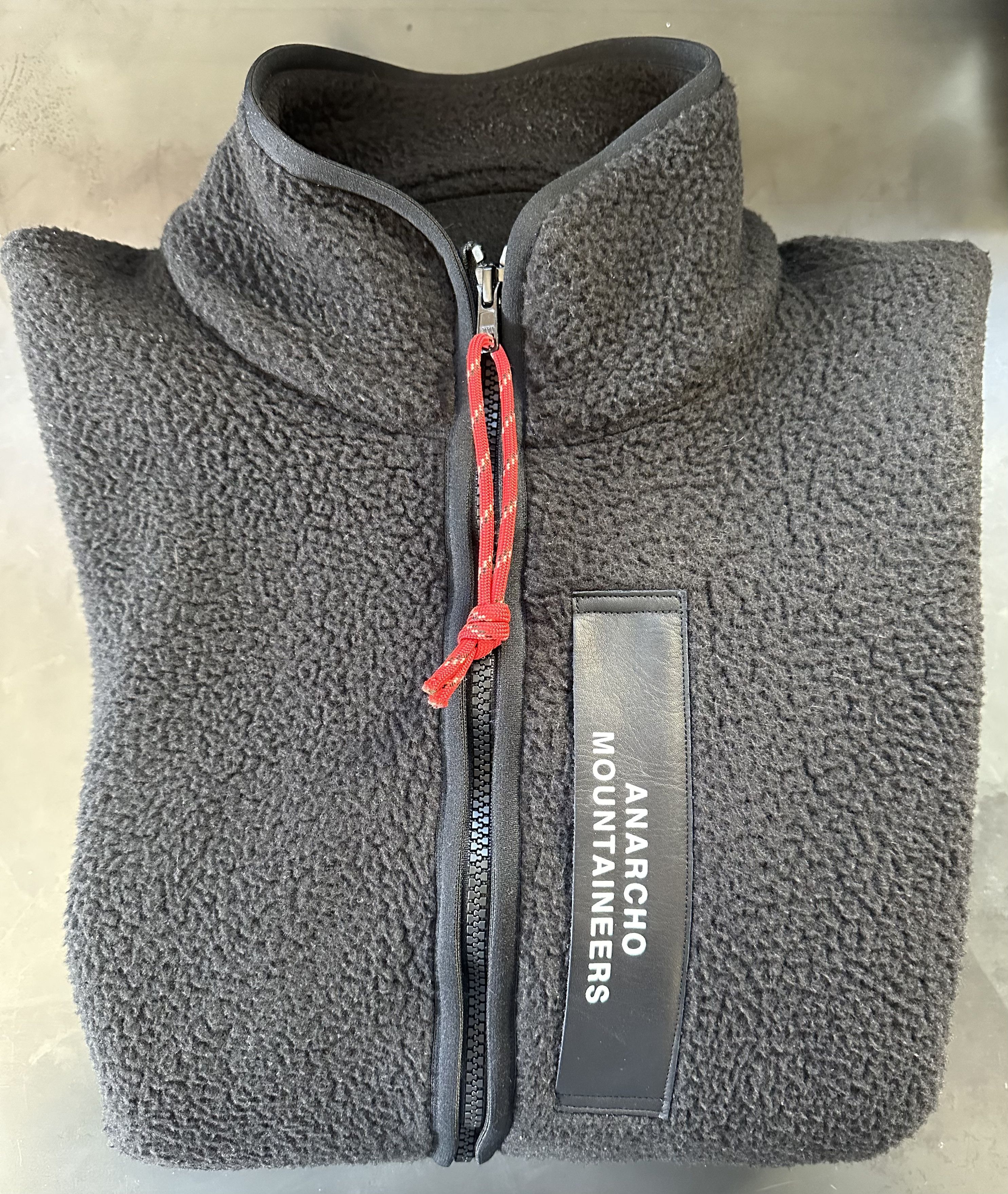 Mountain Research MOUNTAIN RESEARCH Folks Jacket Black Wool Boa Fleece Size US XL / EU 56 / 4 - 6 Thumbnail