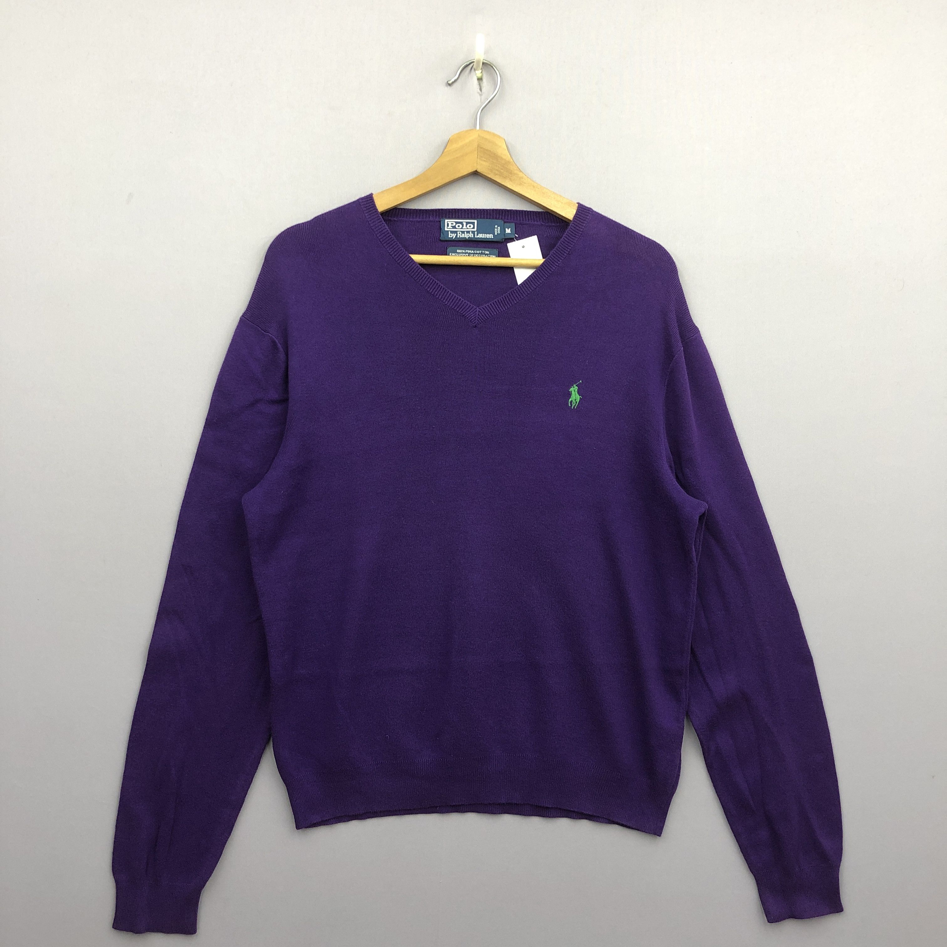 Polo Ralph Lauren Vintage Polo Ralph Lauren Knitwear Sweater Sweatshirt Jumper Size US M / EU 48-50 / 2 - 1 Thumbnail