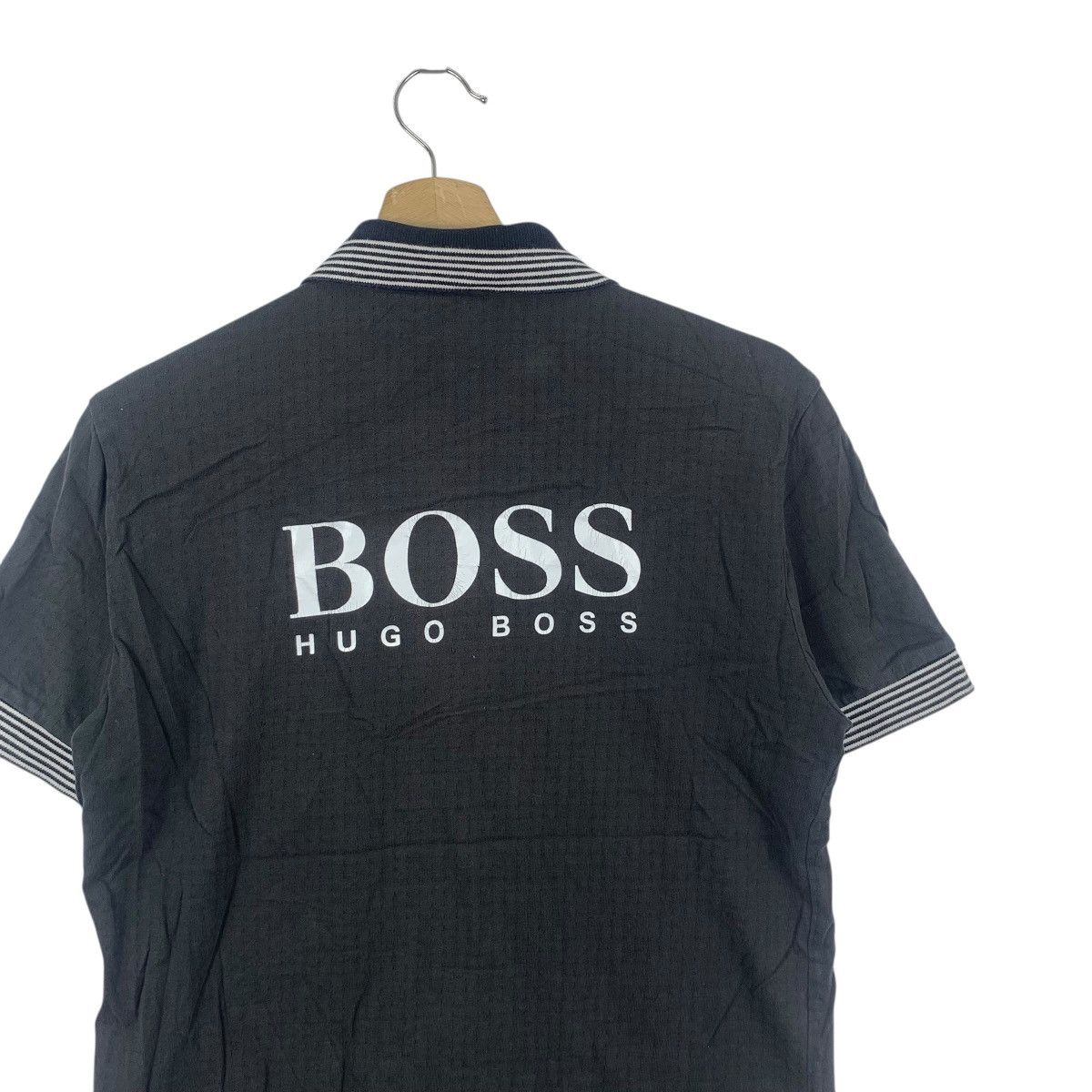 Hugo Boss Vintage HUGO BOSS Baseball Collection Twin Tipped Polo Tee Size US S / EU 44-46 / 1 - 8 Thumbnail