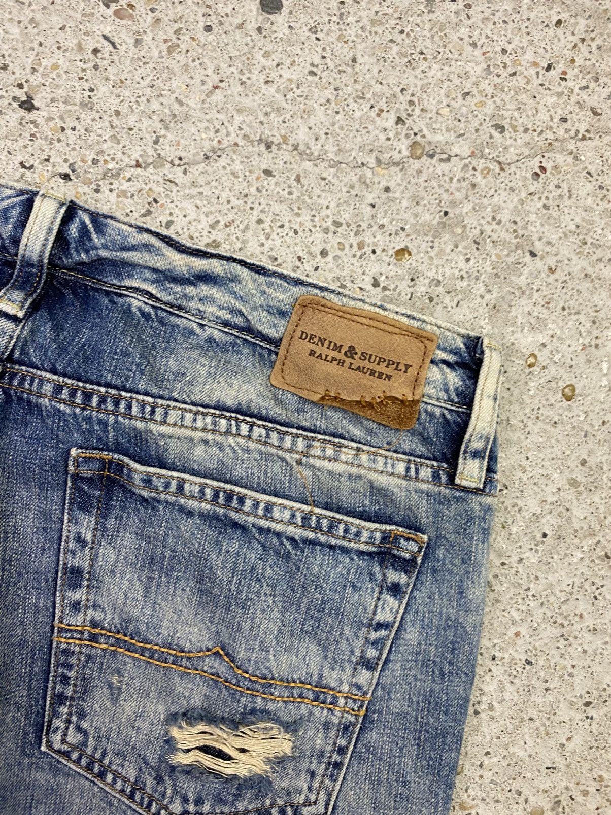 Denim & Supply Ralph Lauren Ralph lauren distressed denim jeans y2k skinnyboyfriend Size 29" - 3 Thumbnail