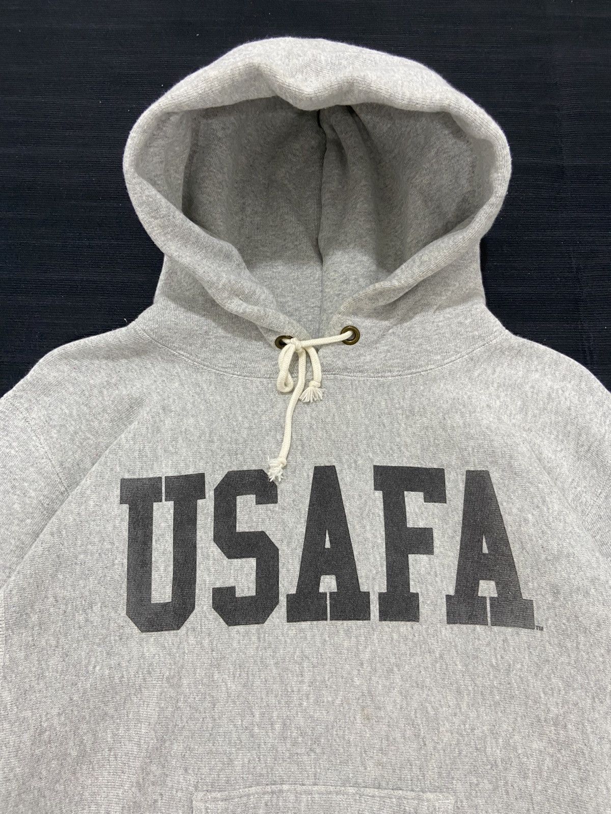 Champion 💥90s Rare Champion Reverse Weave USAFA Hoodie Size US L / EU 52-54 / 3 - 4 Thumbnail