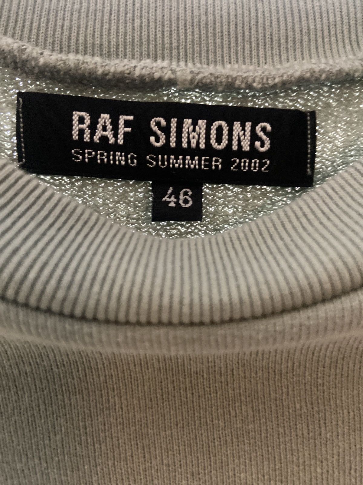 Raf Simons Raf Simons - “Woe onto” Vous Ne Pouvez Sweatshirt SS’02 Size US S / EU 44-46 / 1 - 7 Thumbnail