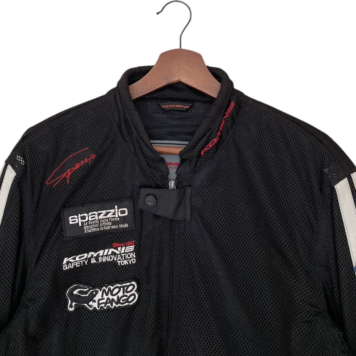 Vintage Vintage Racing Brand Kominie Bikers Jacket 2000s Size US L / EU 52-54 / 3 - 3 Thumbnail