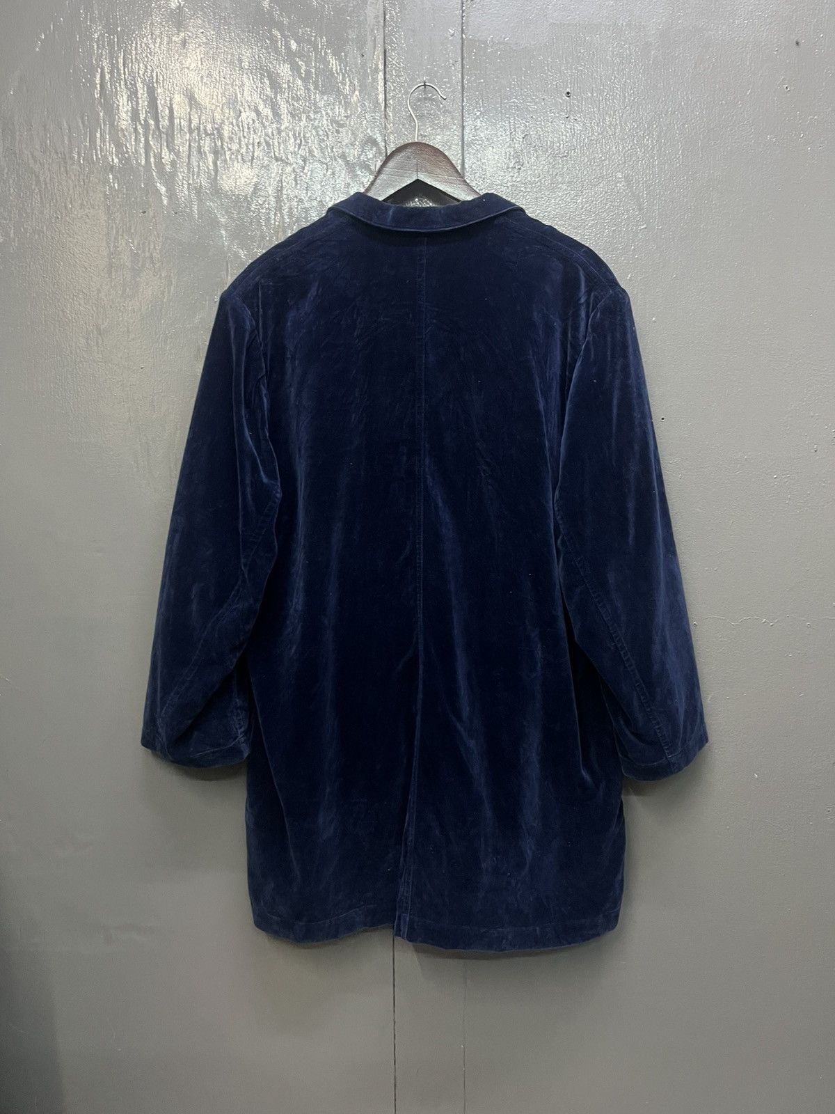 Yohji Yamamoto Y's by Yohji Yamamoto Velvet Coat Jacket Size US L / EU 52-54 / 3 - 4 Thumbnail