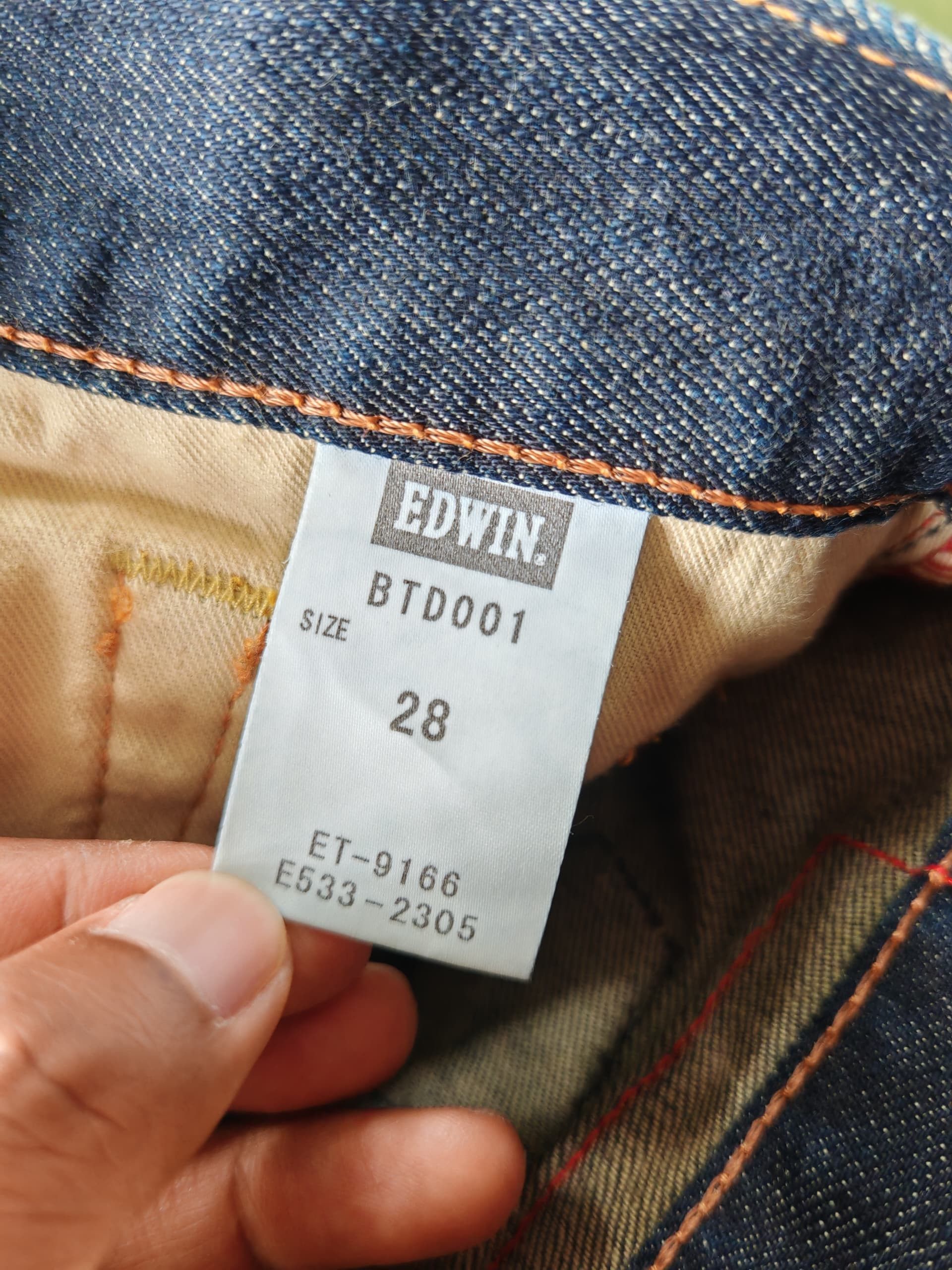 Edwin 🔥90s Style Flared Spiral Edwin Sick Mudwash Jeans Size US 29 - 18 Thumbnail