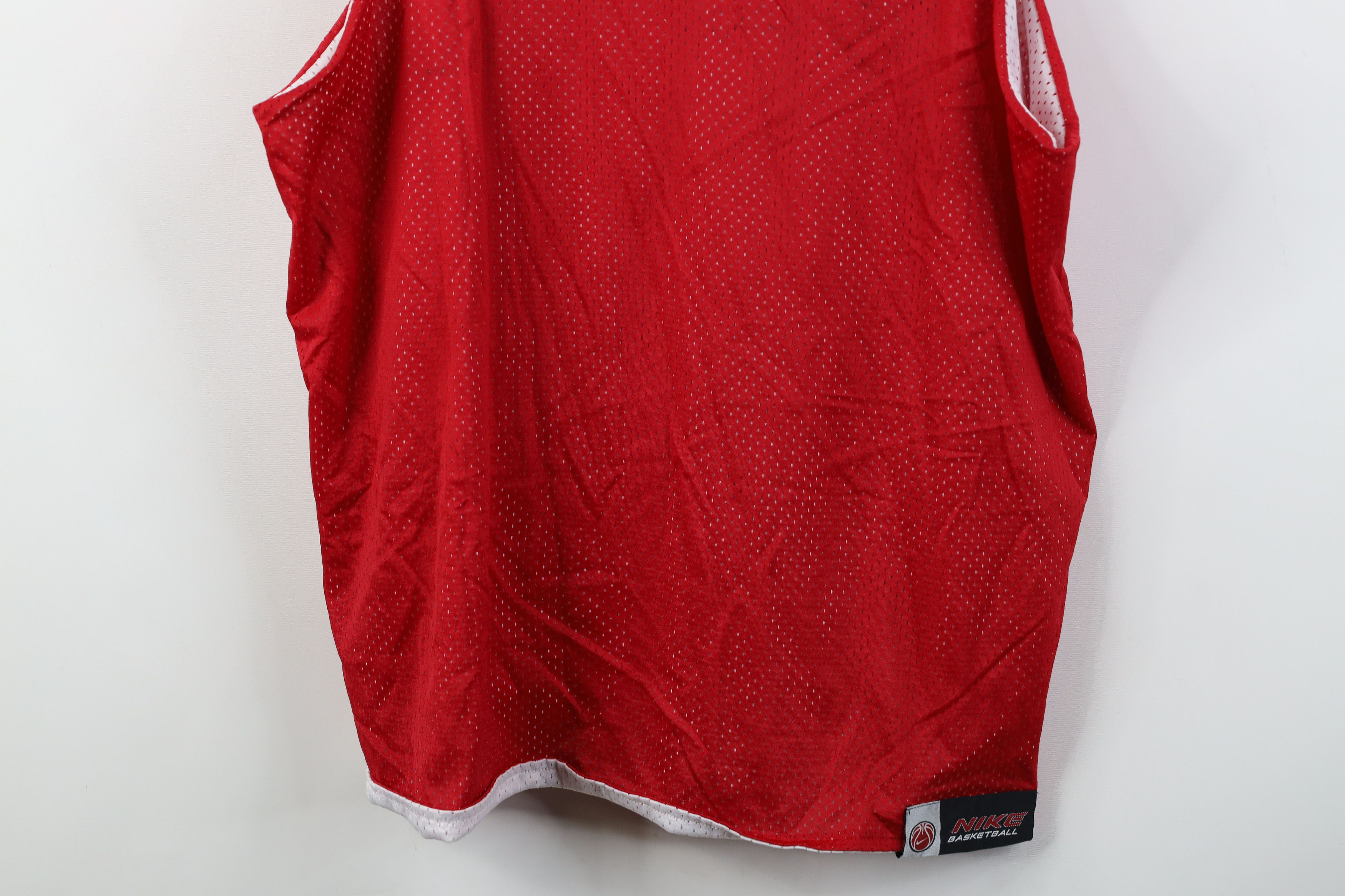 Nike Vintage Nike Basketball Center Swoosh Reversible Jersey Size US L / EU 52-54 / 3 - 3 Thumbnail