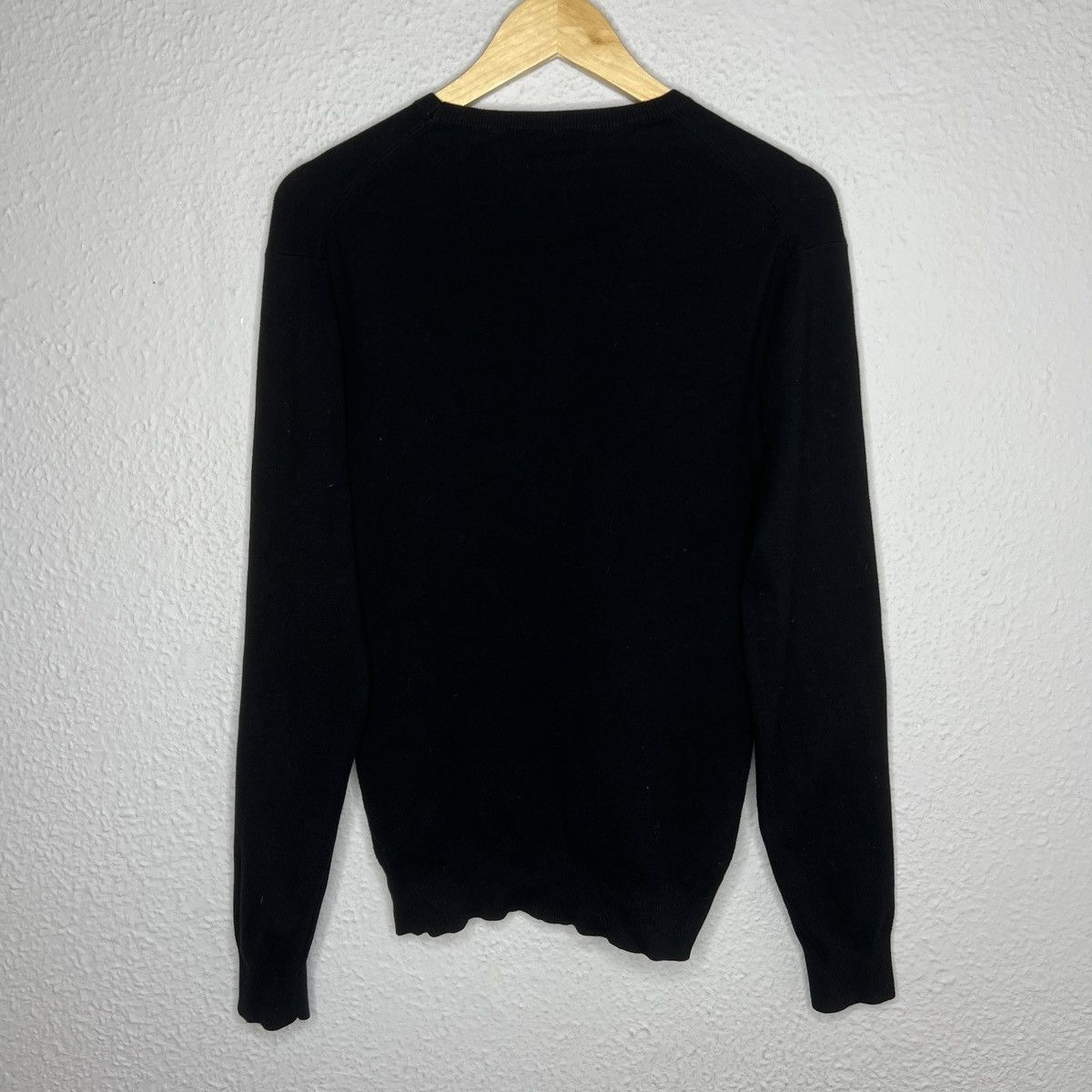 Polo Ralph Lauren × Ralph Lauren × Vintage Polo Ralph Lauren Sweater Pullover Knitwear Jumper Black Size US M / EU 48-50 / 2 - 7 Thumbnail