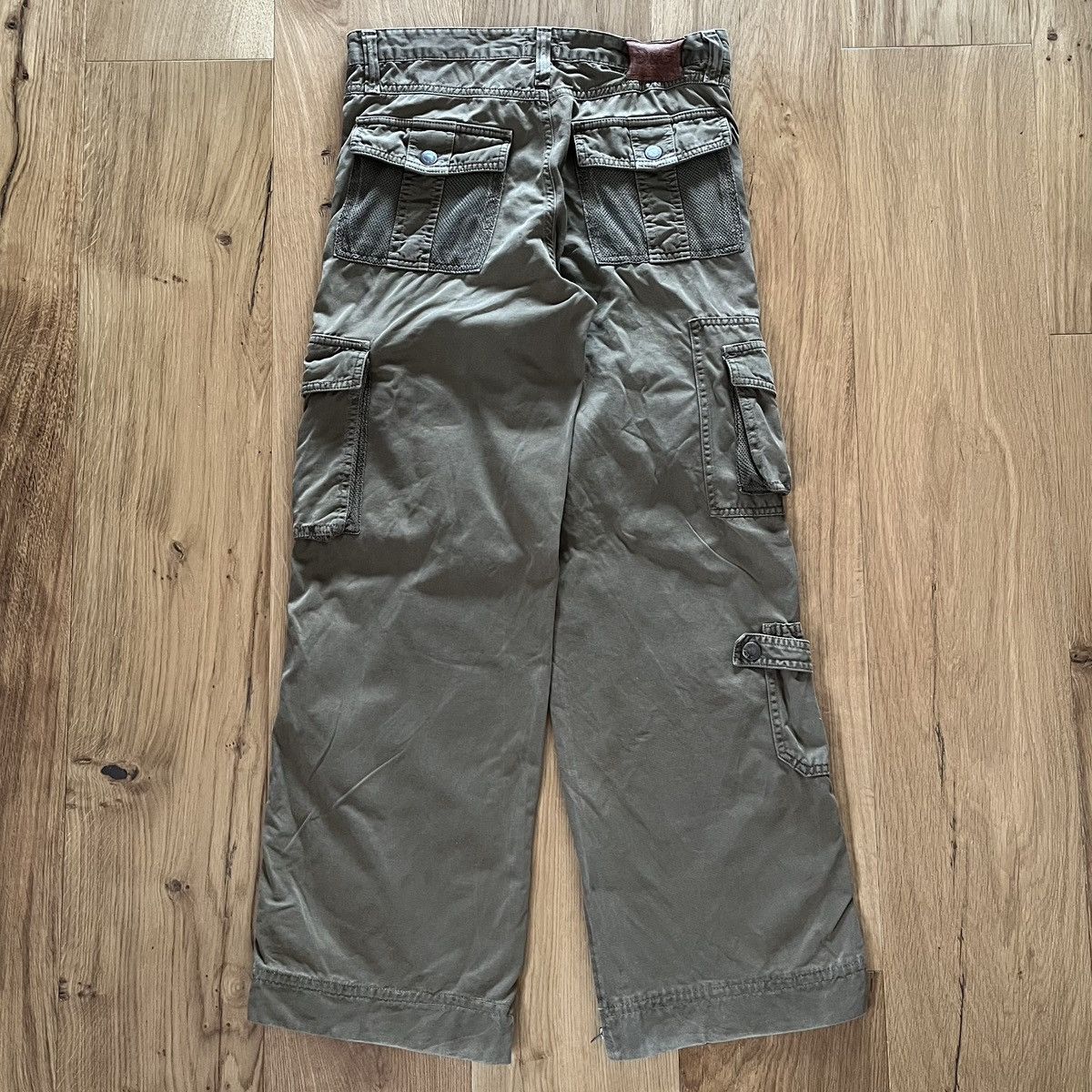 Dolce & Gabbana Dolce & Gabbana S/S03 Bootcut Hunting Cargo Pants Size US 29 - 2 Thumbnail
