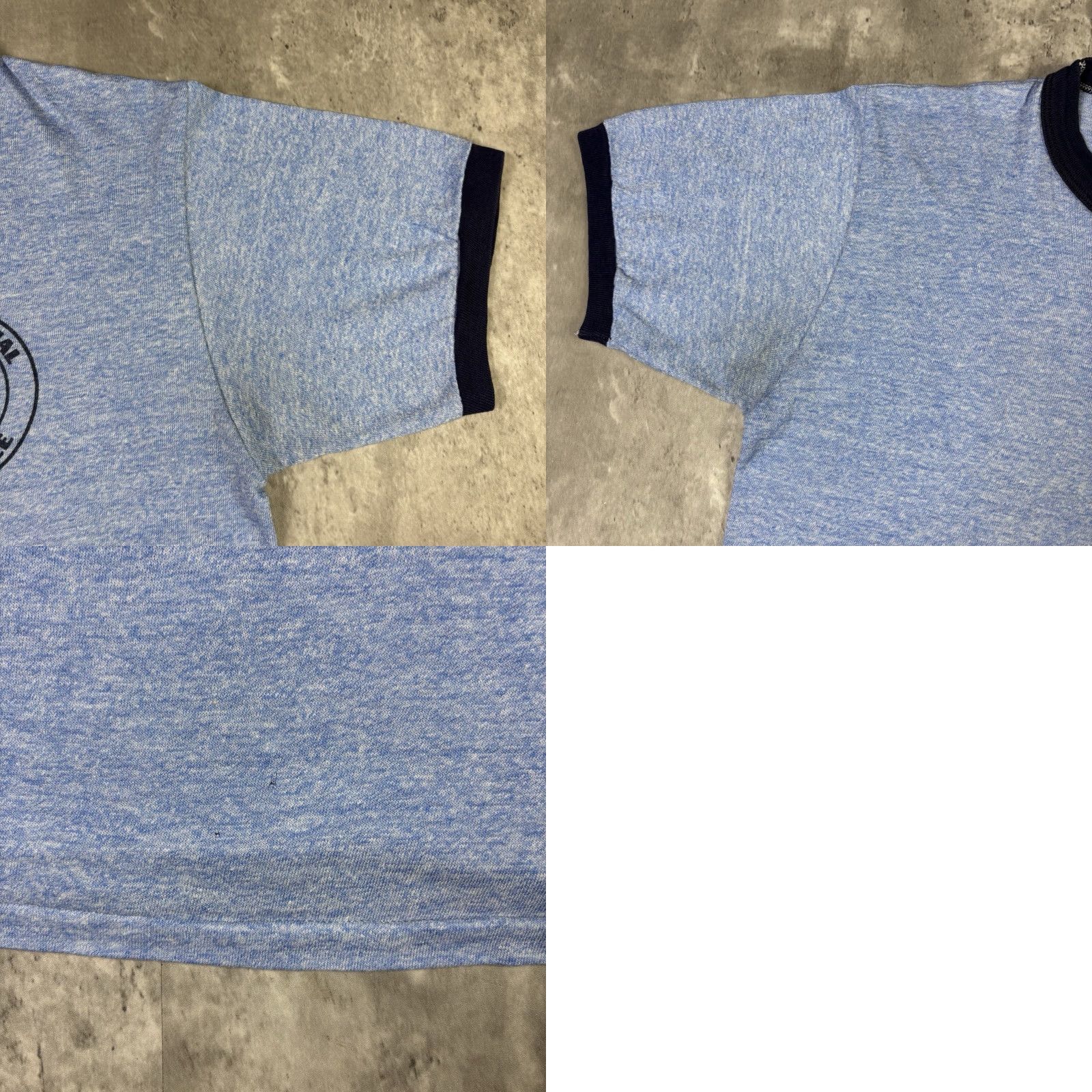 Vintage VINTAGE College Lane T Shirt Blue 70s Mens Adult L Graphic Print Crew Neck Short Sleeve Cotton Vintage Size US L / EU 52-54 / 3 - 8 Thumbnail