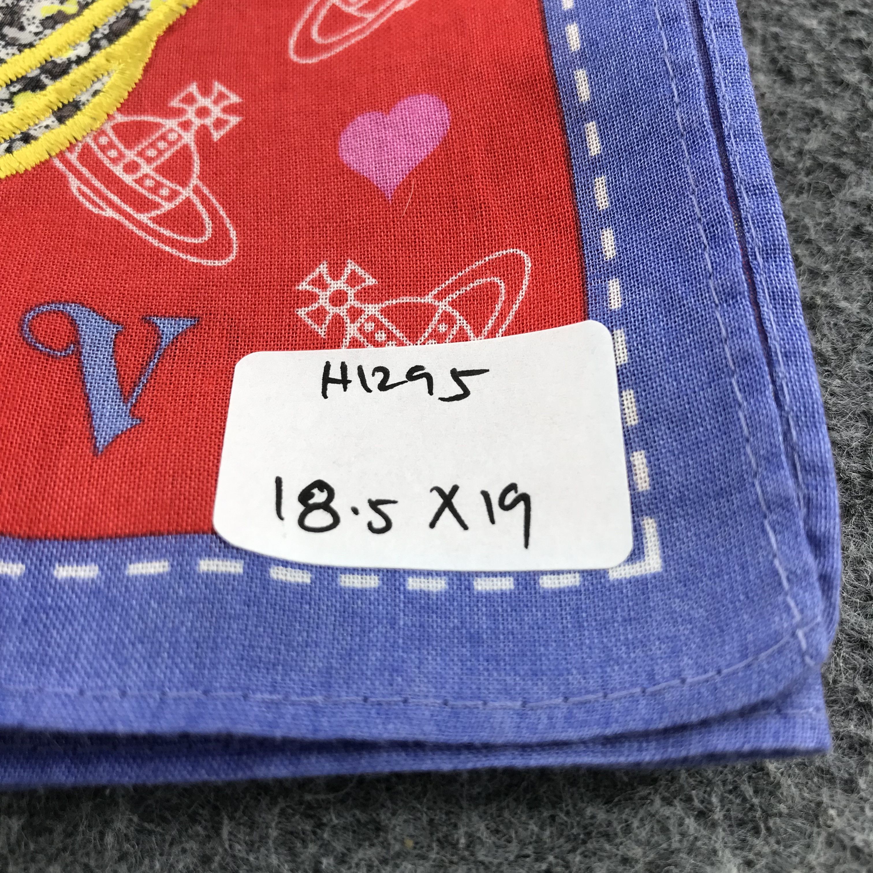 Vintage Vivienne Westwood Handkerchief Neckerchief Bandana H1295 Size ONE SIZE - 7 Thumbnail