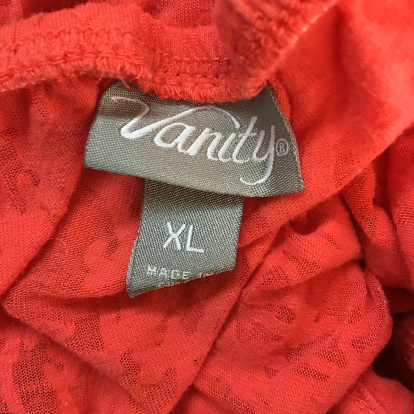 Vintage VINTAGE Vanity Halter Tank Top Women Casual XL Orange Boho Sleeveless Regular Size XL / US 12-14 / IT 48-50 - 6 Thumbnail