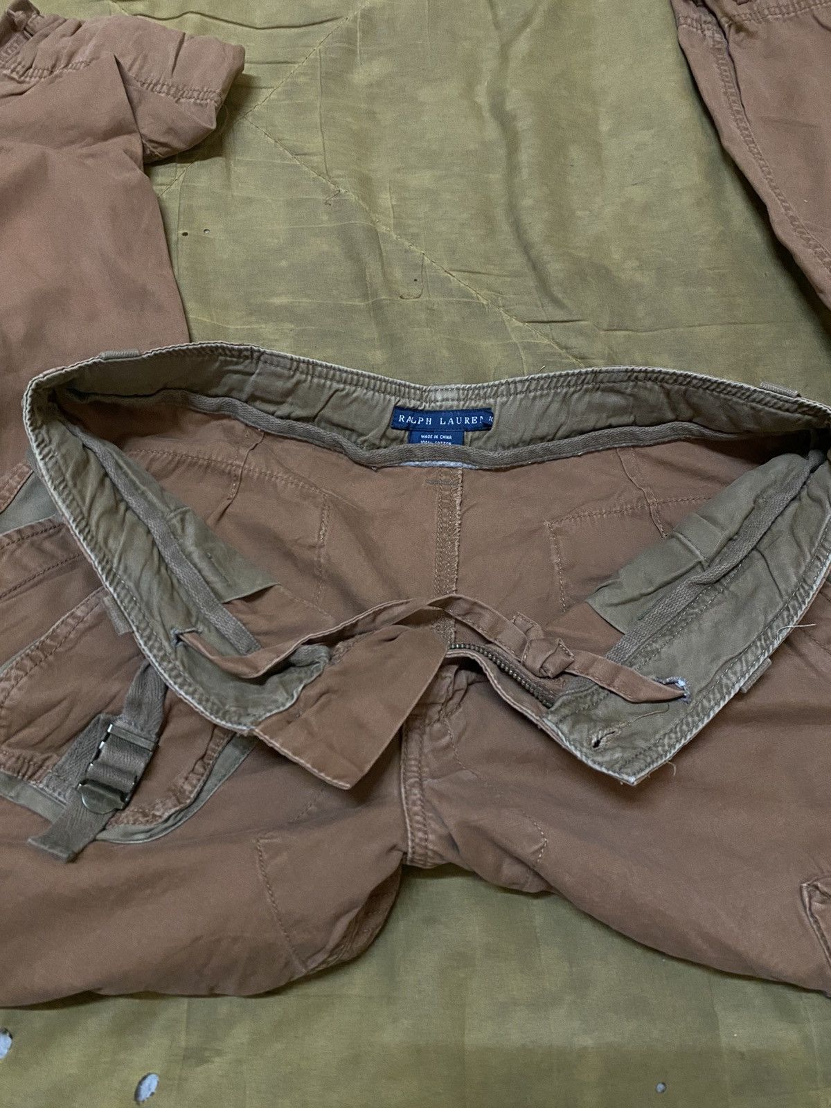 Polo Ralph Lauren Polo RL Crazy Pocket Tactical Military Utilities Cargo Pants Size US 33 - 11 Thumbnail