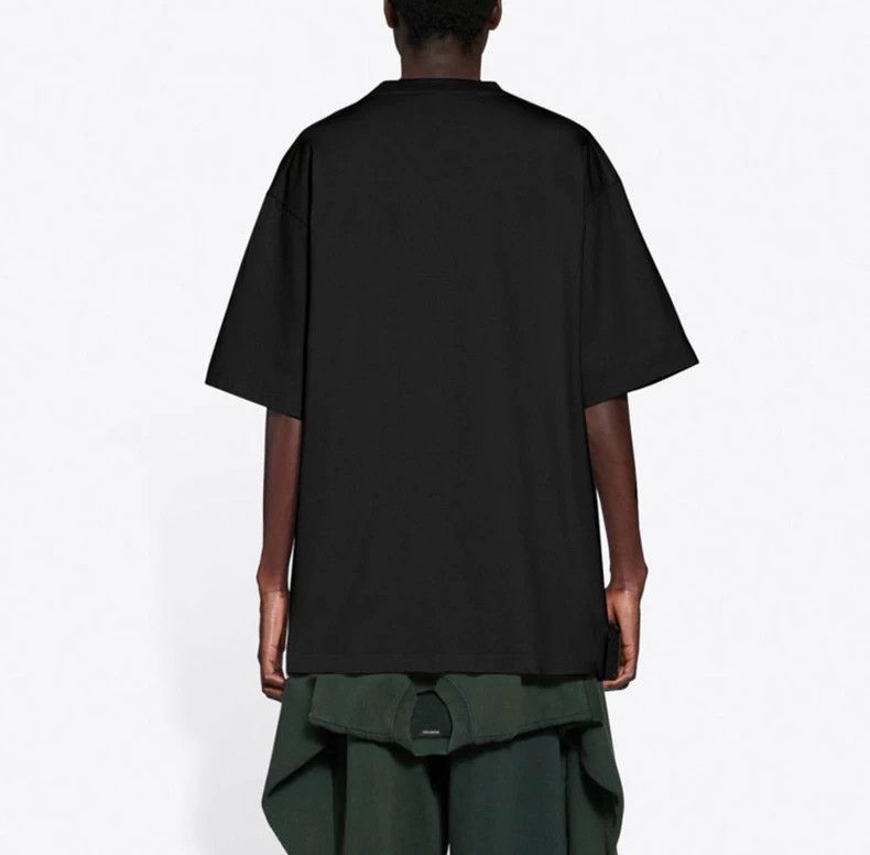 Balenciaga Balenciaga Solid color round neck casual short-sleeve T-sh Size US M / EU 48-50 / 2 - 7 Thumbnail