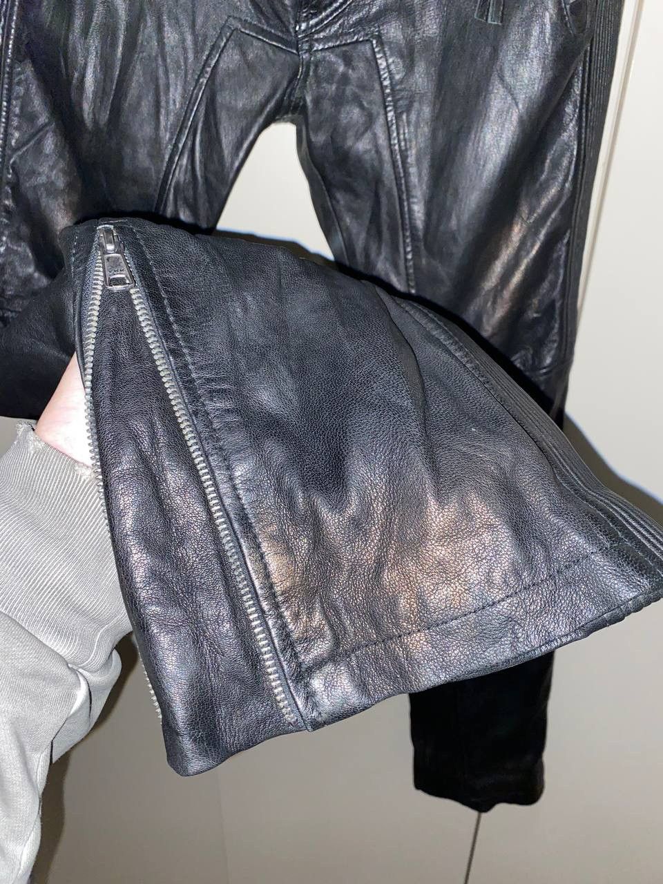 Leather × Vintage Vintage IXS Leather Pants Black Y2K Archival Size US 34 / EU 50 - 19 Thumbnail