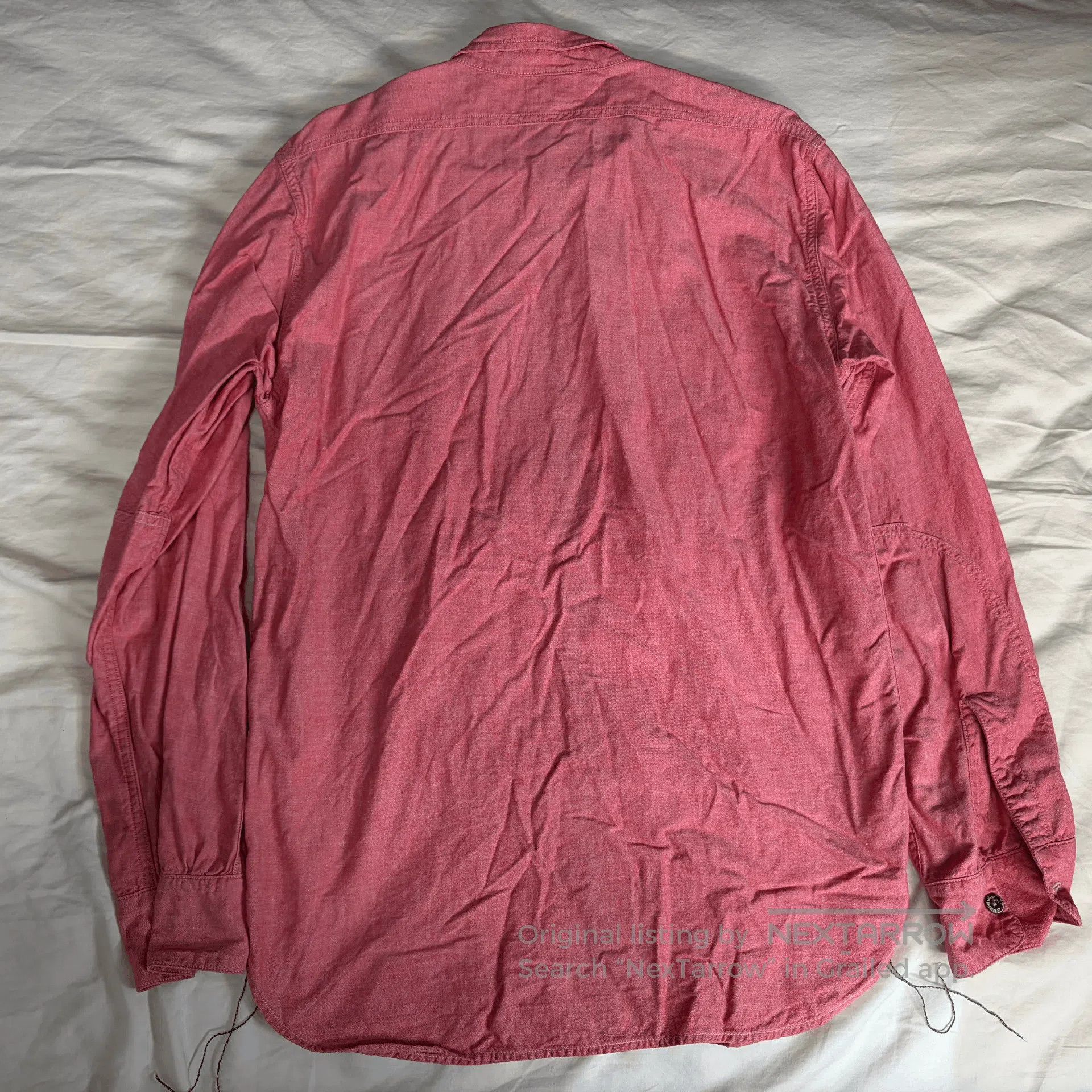 Mister Freedom Mister Freedom Early Shirt in Deep Red. Size US M / EU 48-50 / 2 - 2 Thumbnail