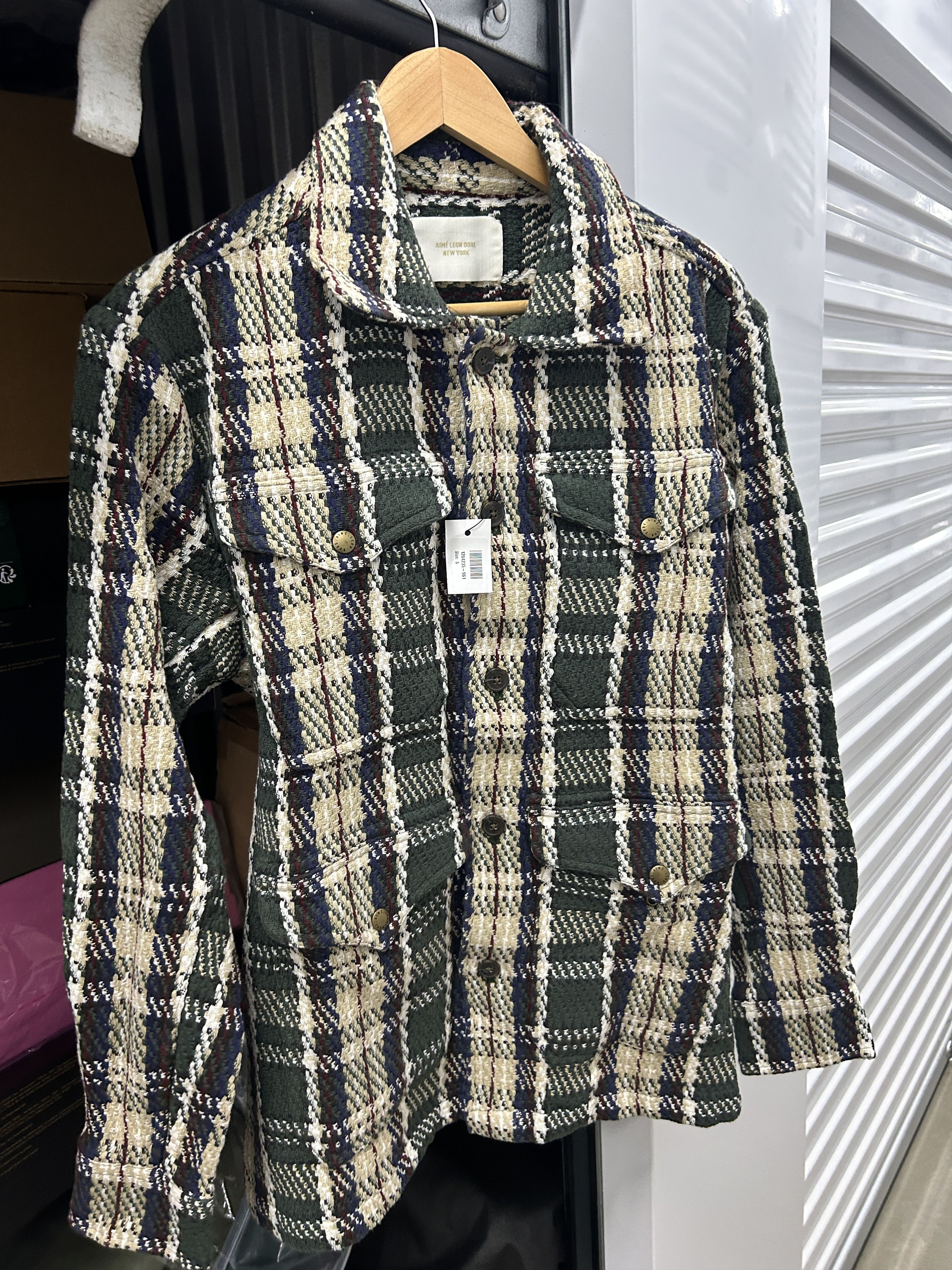 Aime Leon Dore Aime Leon Dore plaid button Overshirt Woven ALD (f/w 20) Size US S / EU 44-46 / 1 - 10 Thumbnail