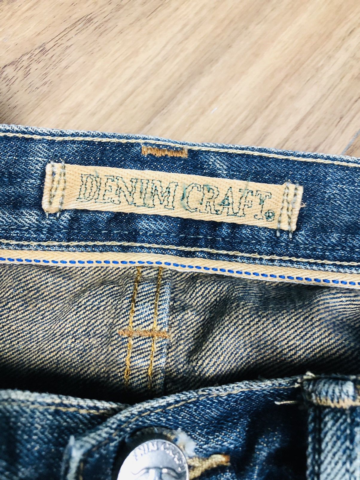 Japanese Brand Denim Craft Distressed Jeans (33) Size US 33 - 10 Thumbnail