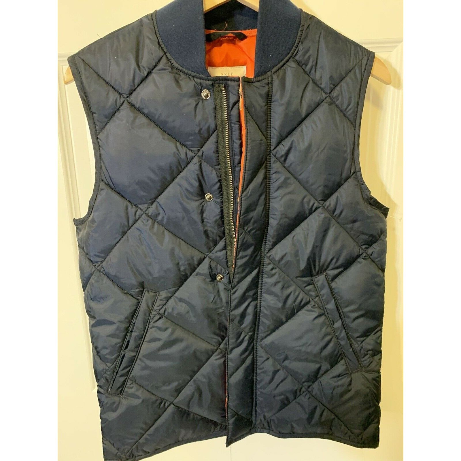 Other Free Assembly Womens XS Everyday Diamond Quilted Vest Blue Size XS / US 0-2 / IT 36-38 - 3 Thumbnail