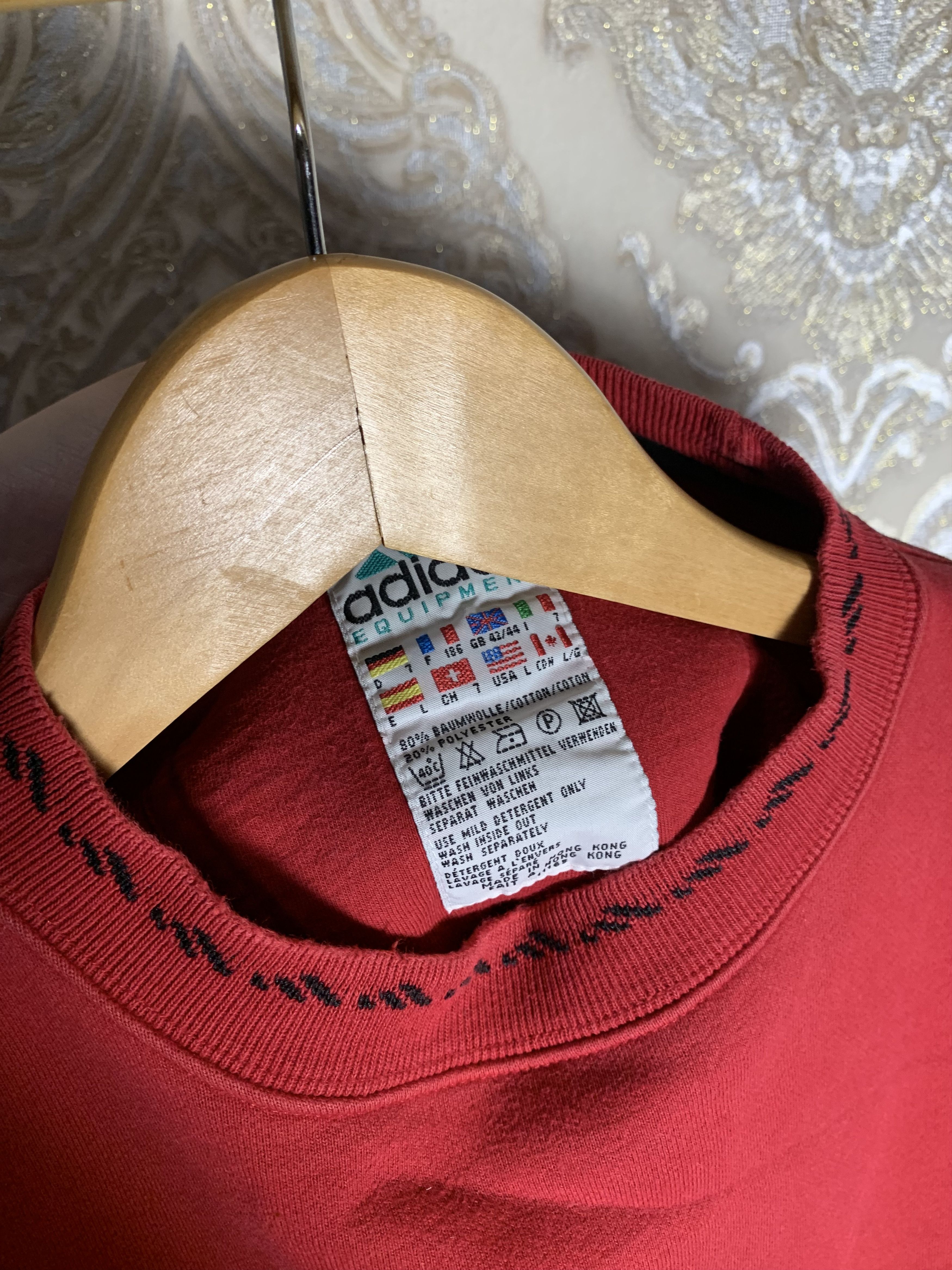 Adidas VINTAGE ADIDAS ORIGINAL EQUIPMENT RETRO SWEATSHIRT Y2K 90s Size US M / EU 48-50 / 2 - 3 Thumbnail