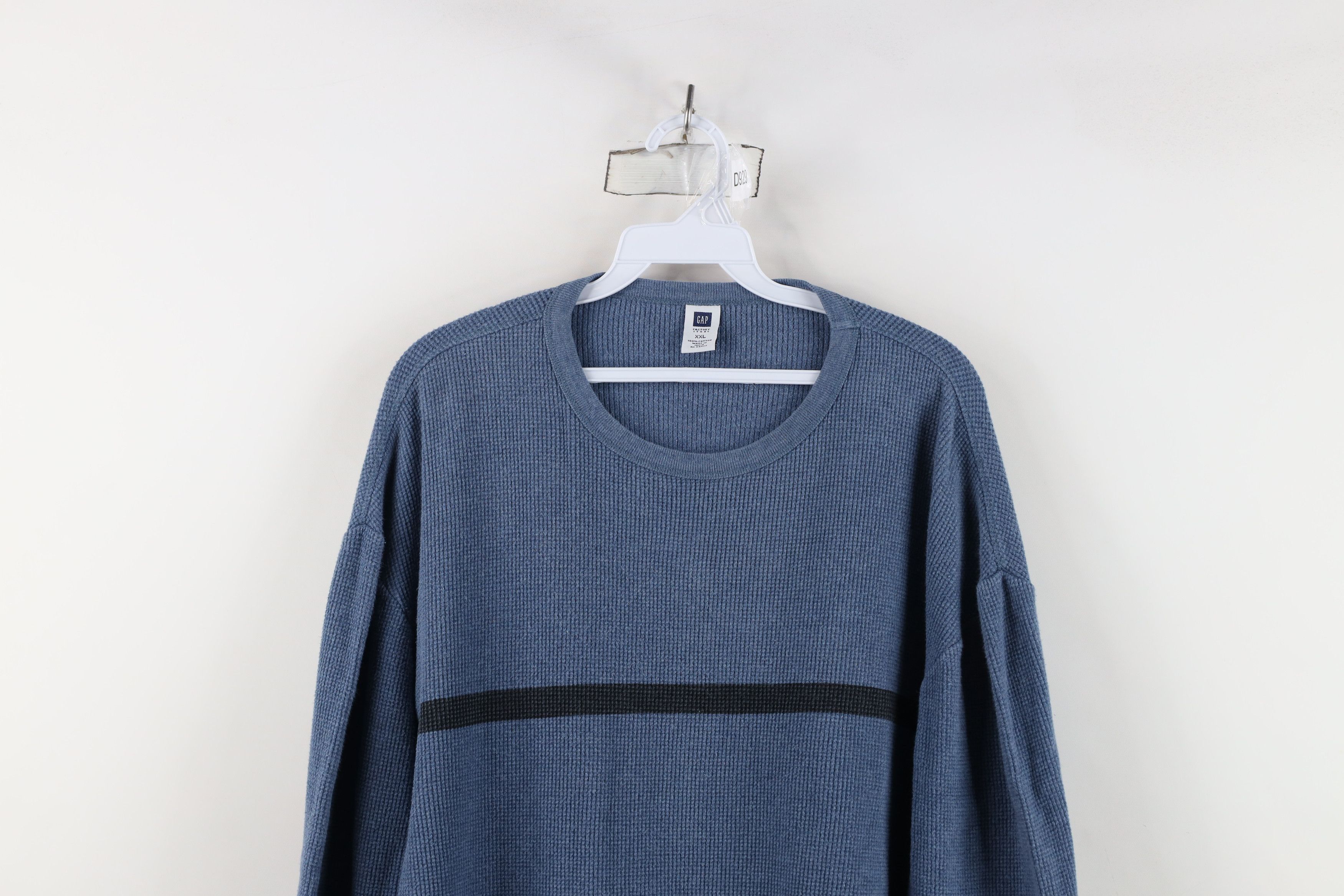 Vintage Vintage Y2K 2005 Gap Thermal Waffle Knit Long Sleeve T-Shirt Size US XXL / EU 58 / 5 - 2 Thumbnail