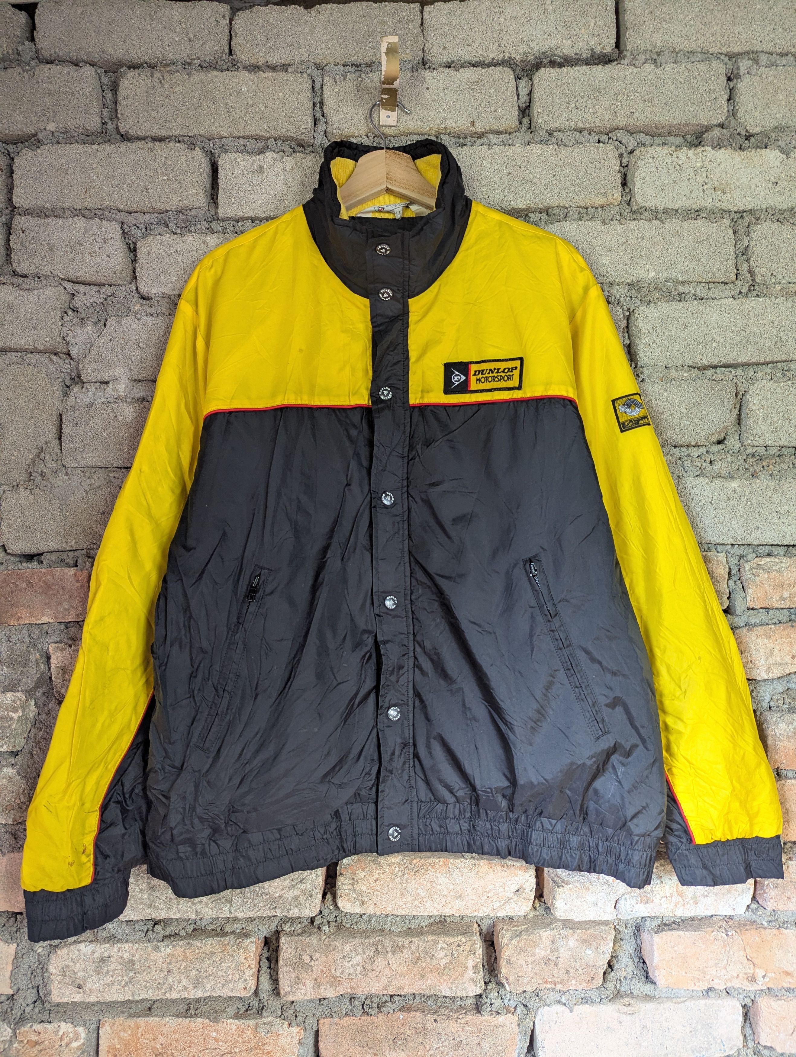 Dunlop DUNLOP MOTORSPORT SNAP BUTTON FULL ZIPPER SWEATER Size US L / EU 52-54 / 3 - 11 Thumbnail