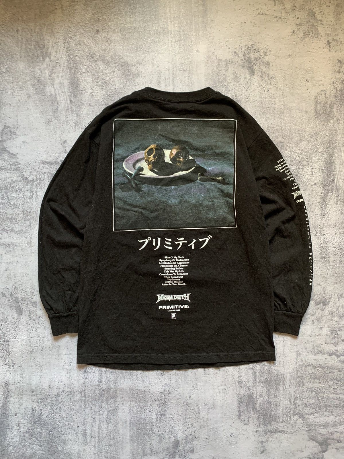 Megadeth × Primitive Primitive Skateboarding x Megadeth Band Long Sleeve T-shirt Size US M / EU 48-50 / 2 - 2 Thumbnail