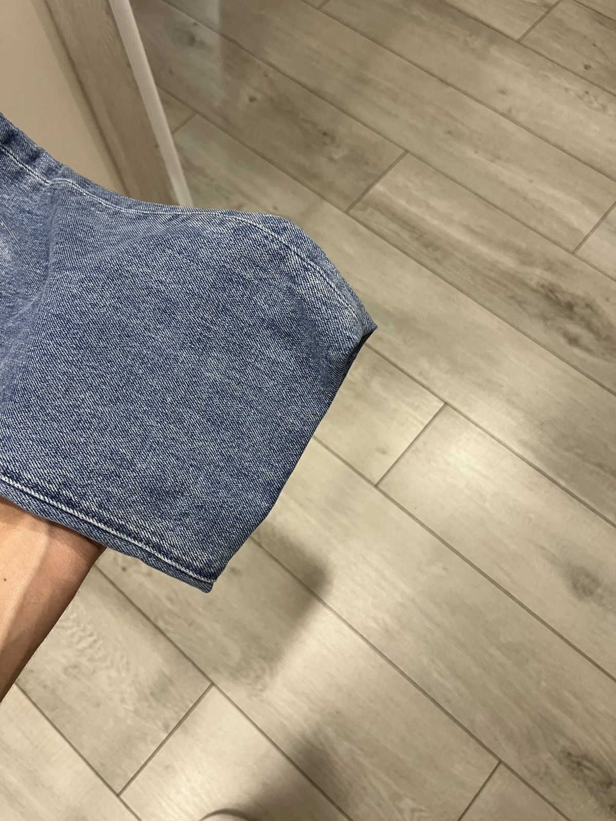 If Six Was Nine Vintage Abercrombie Jeans Loose Fit Y2K Blue Straight Size US 32 / EU 48 - 4 Thumbnail