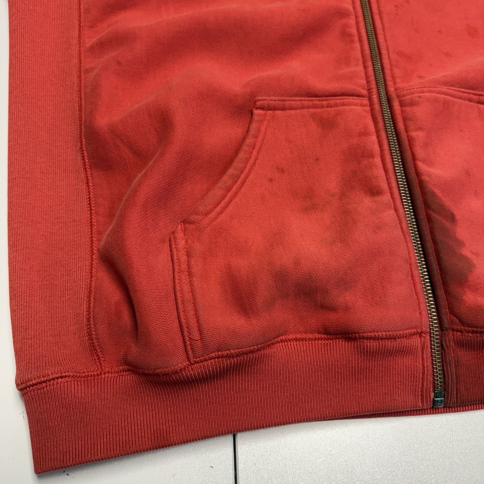 Burton Vintage Burton Hoodie Sweatshirt Mens Medium Red Full Zip Em Size US M / EU 48-50 / 2 - 5 Thumbnail