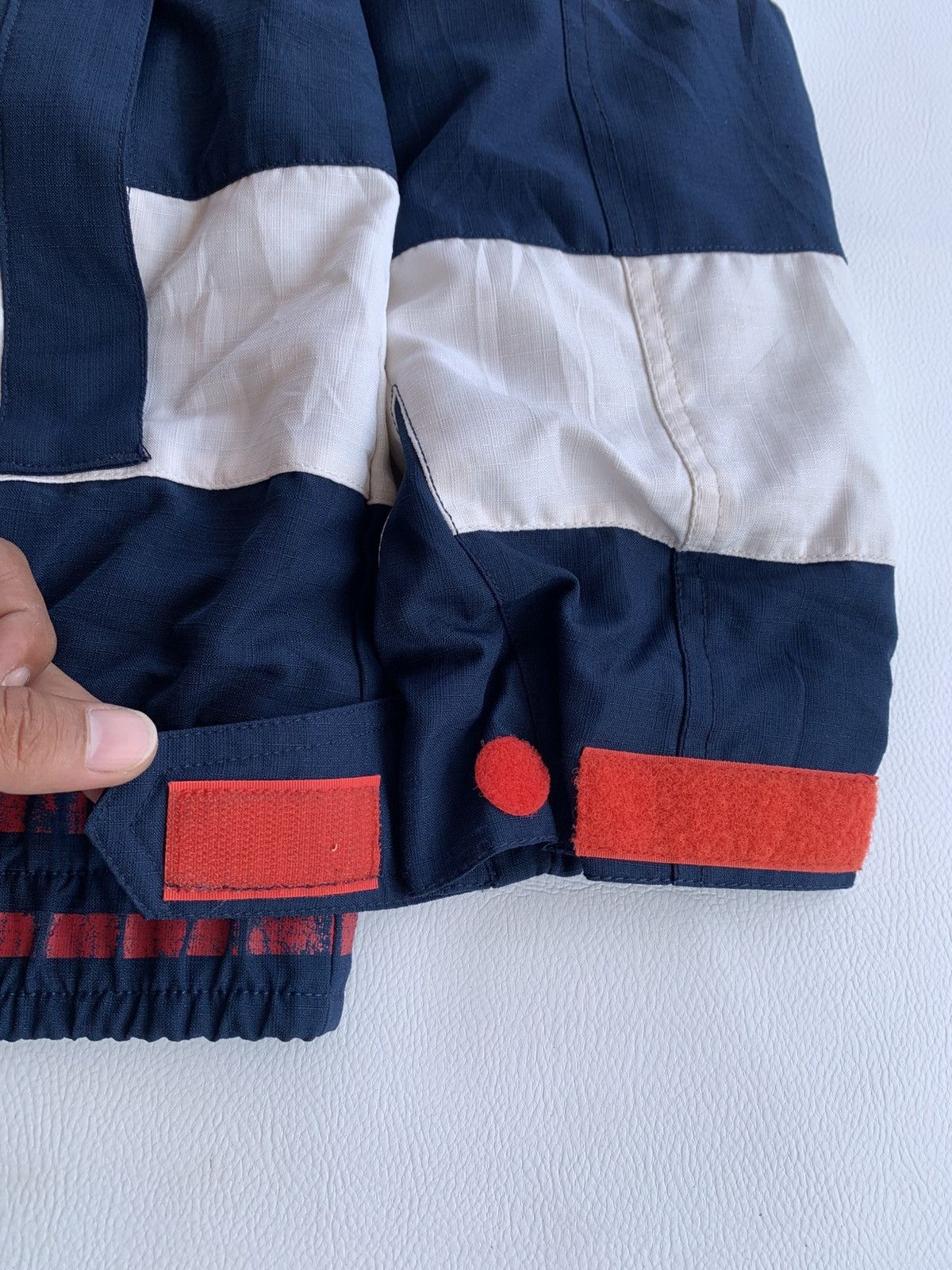 If Six Was Nine × Japanese Brand × Le Grande Bleu (L.G.B.) CSB Heavy Stripe Ifsixwas Lgb Style Zip Jacket with Hood Size US L / EU 52-54 / 3 - 8 Thumbnail