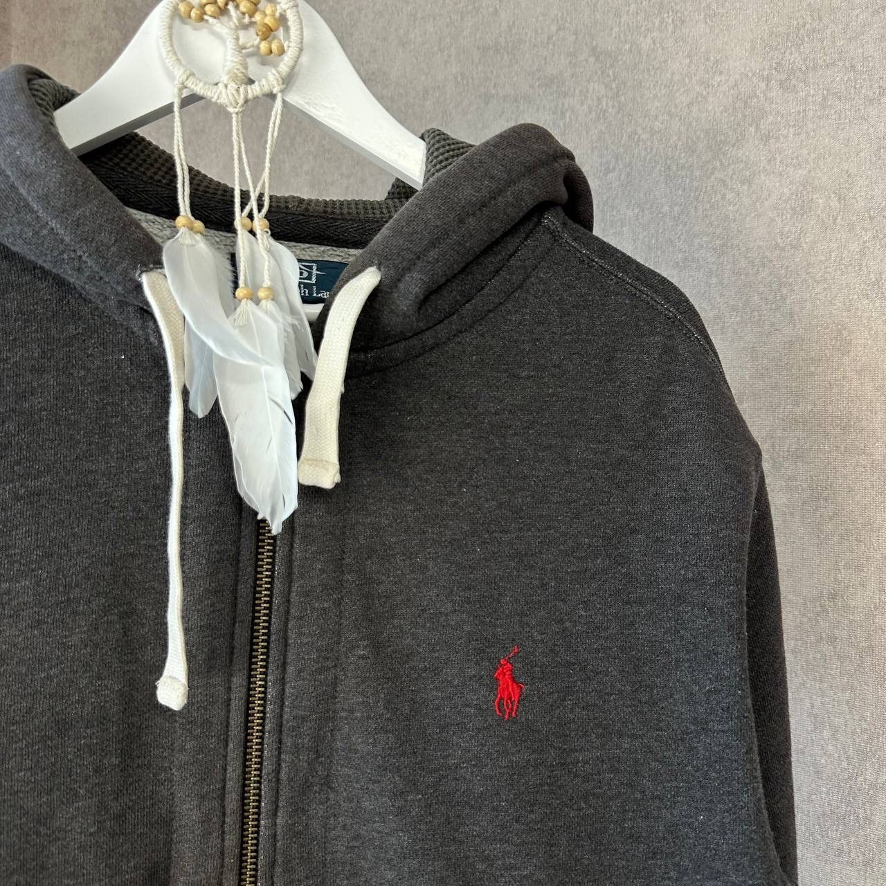 Polo Ralph Lauren × Vintage Vintage Polo Ralph Lauren Zip Hoodie Basic Fit Old Money Y2K Size US L / EU 52-54 / 3 - 3 Thumbnail
