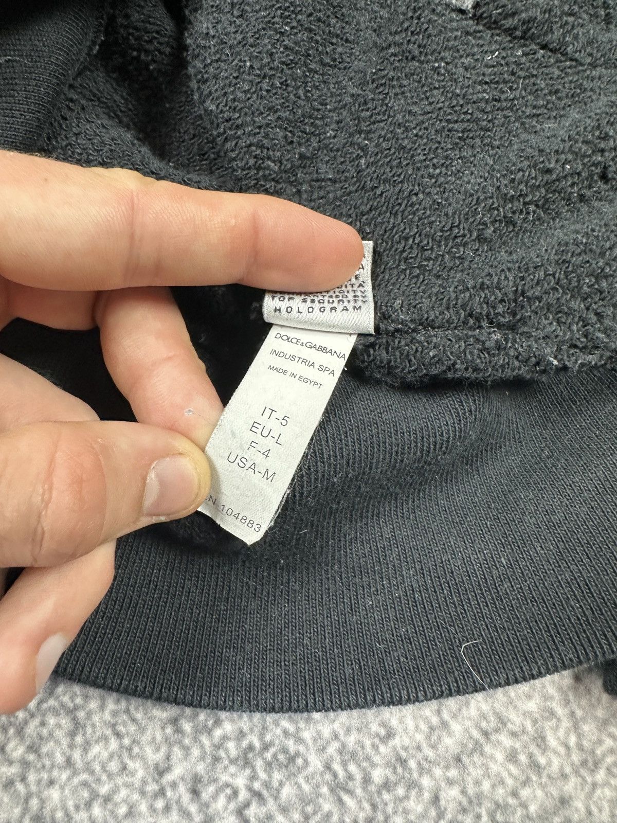 Dolce & Gabbana Y2K Vintage Dolce&Gabbana Zip Up Hodie Streetwear Opium L Size US L / EU 52-54 / 3 - 5 Thumbnail