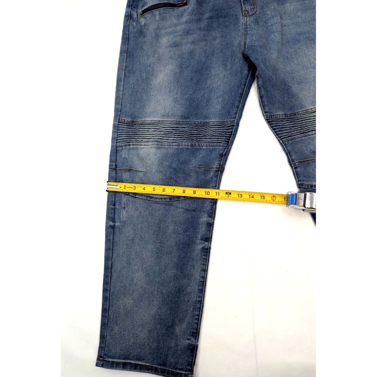 Rocawear VINTAGE Rocawear Baggy Wide-Leg Jeans Men 44x31 Distressed Blue Rocawear Baggy Jeans Wide-Leg Men 44x31 Distressed Blue Hip Hop Grunge Logo 90s Mens Size US 44 / EU 60 - 3 Thumbnail