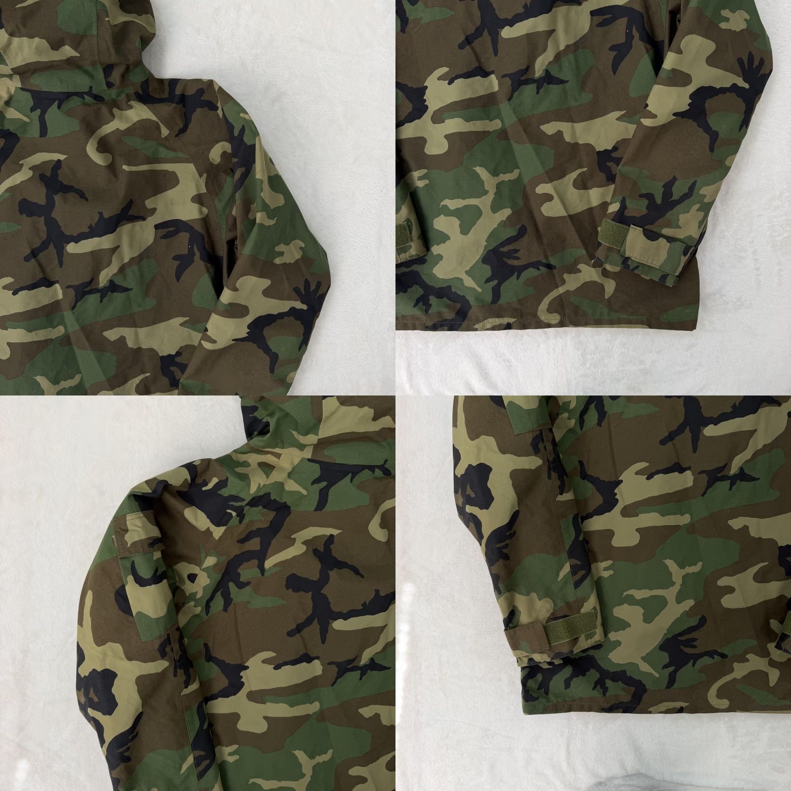 Vintage VINTAGE US Military Tennessee Corp Jacket Mens Large Camouflage Hooded Insulated Waterproof Parka Coat Size US L / EU 52-54 / 3 - 9 Thumbnail