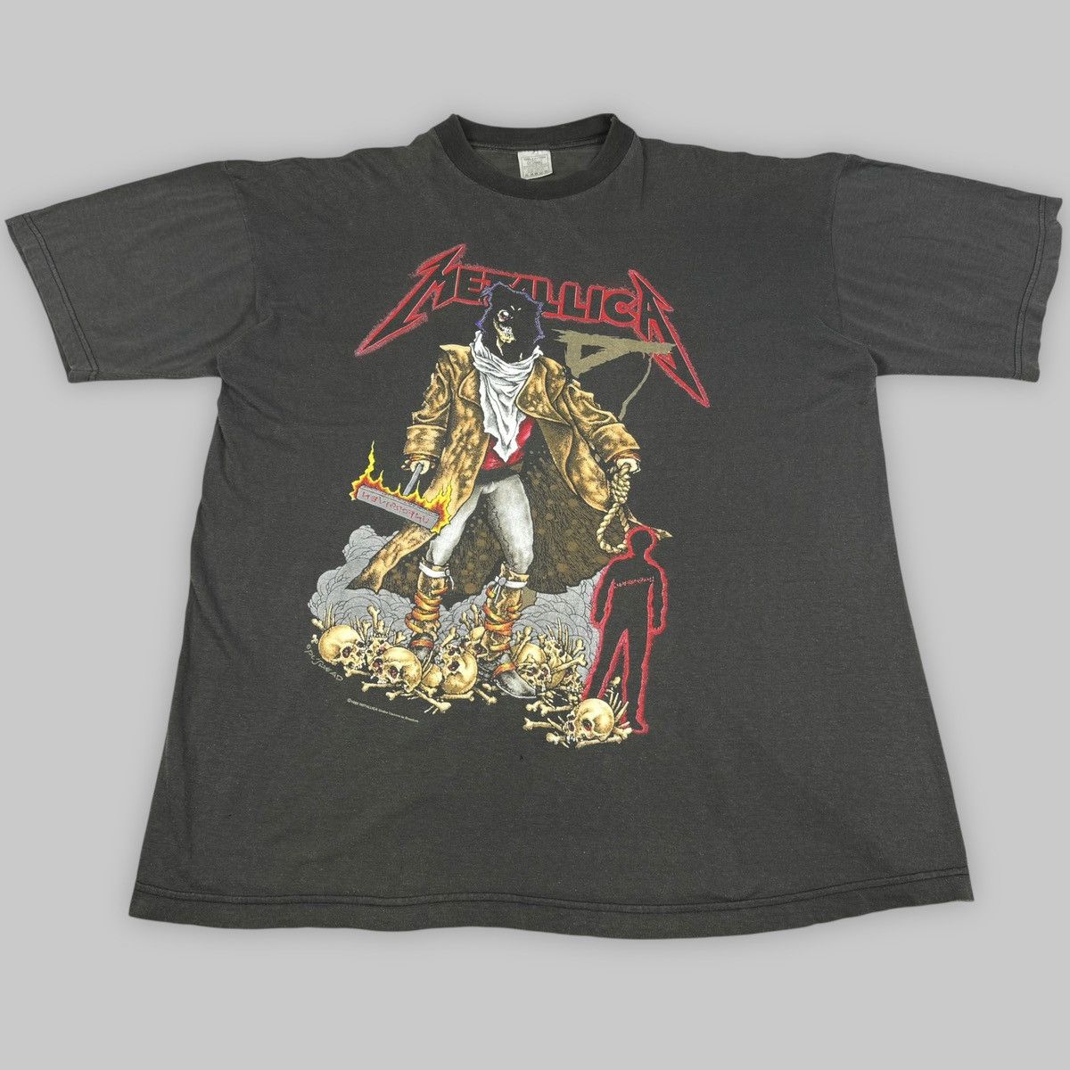 Band Tees Vintage 1992 Metallica ‘The Unforgiven’ Brockum Euro T Shirt Size US XL / EU 56 / 4 - 3 Thumbnail