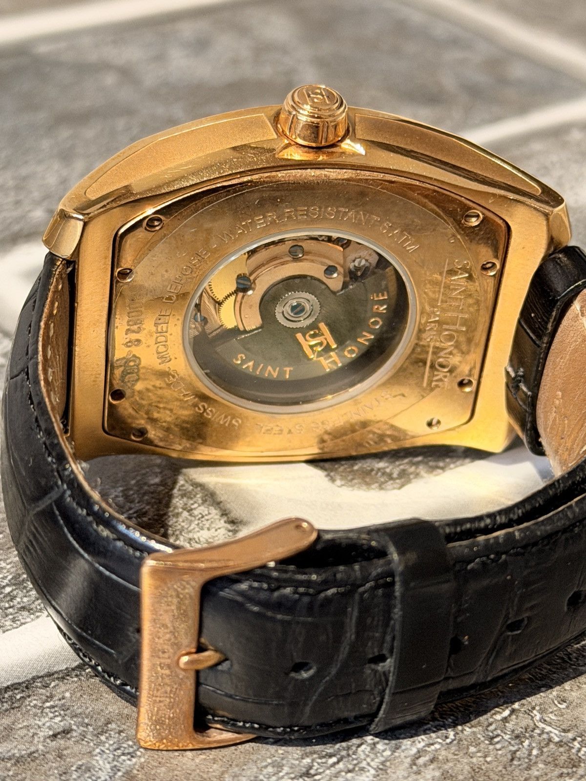Other Saint Honore Men's 880082 8NIN Monceau Automatic Tonneau Size ONE SIZE - 3 Thumbnail