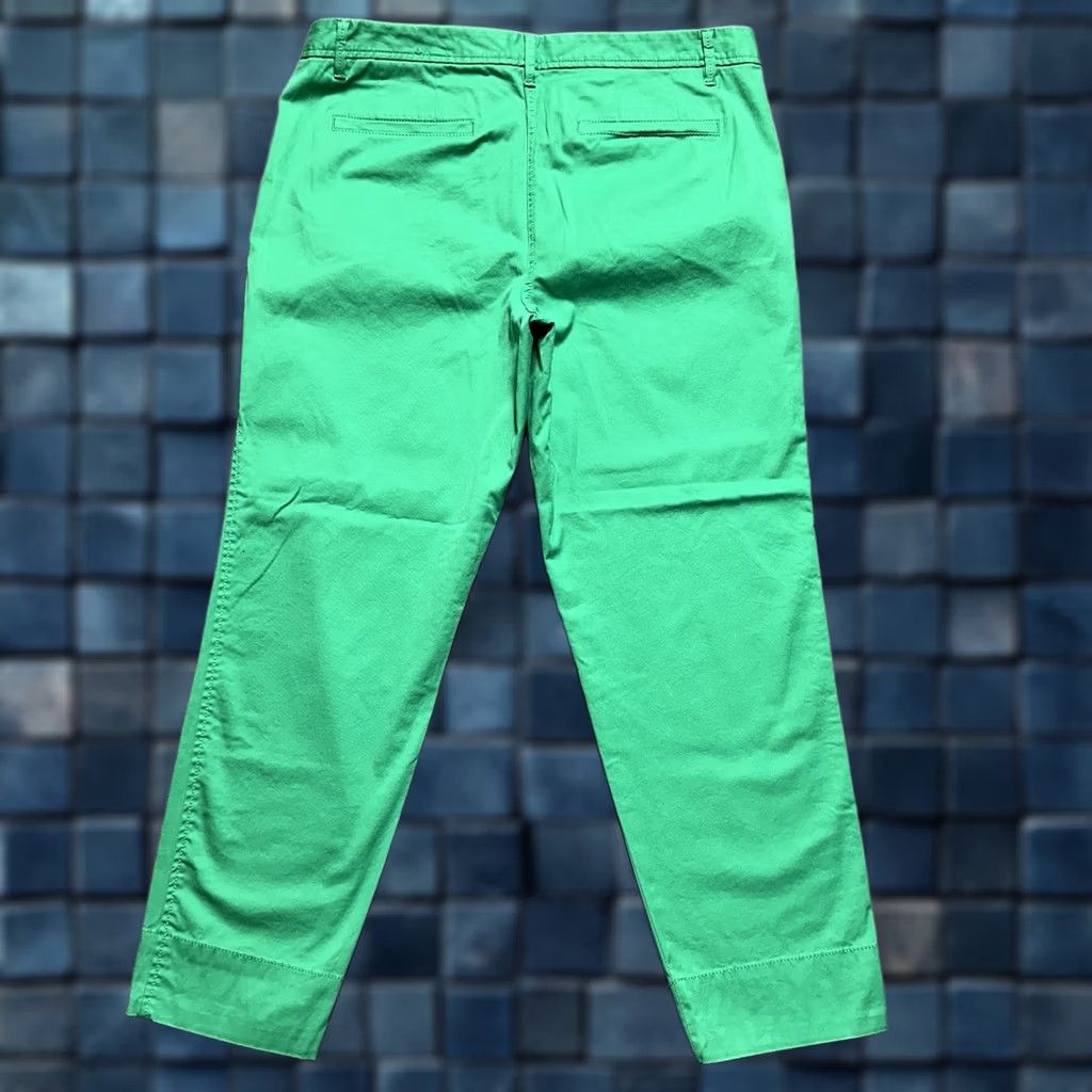 Talbots Talbots Pants Womens 12 Bright Green Girlfriend Chino Casual Lightweight EUC Size 34" / US 12 / IT 48 - 1 Thumbnail
