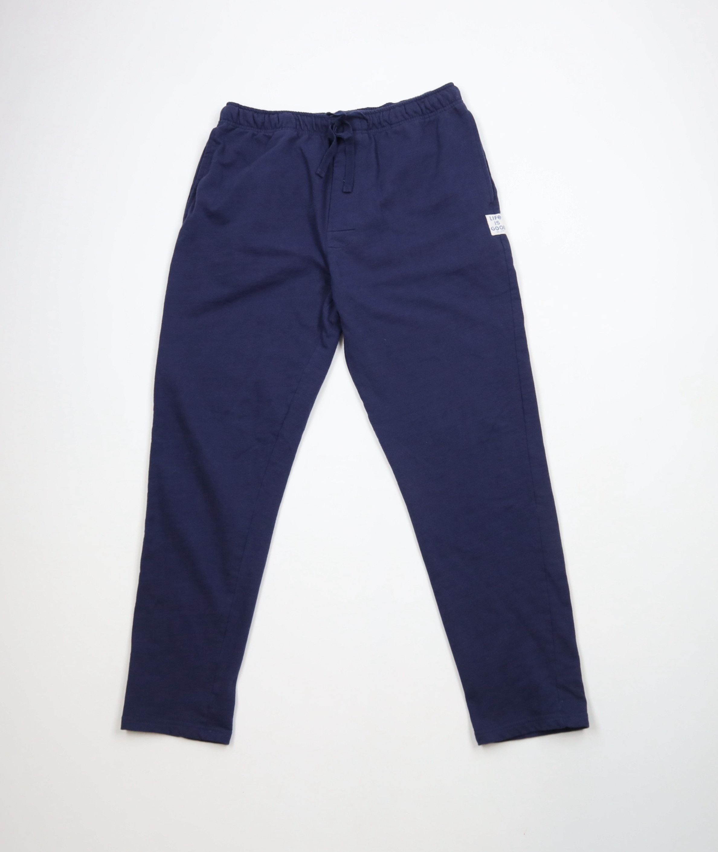 Life is Good × Vintage Life Is Good Spell Out Flannel Pajama Sweatpants Pants Blue Size US 36 / EU 52 - 1 Thumbnail