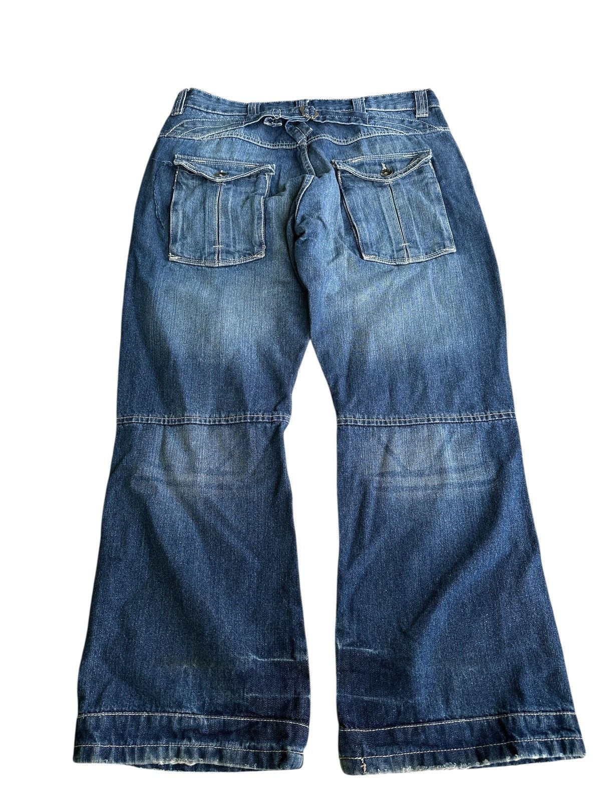 Japanese Brand Denim Co Bootcut Blue Washed 🎌💥 Size US 36 / EU 52 - 3 Thumbnail
