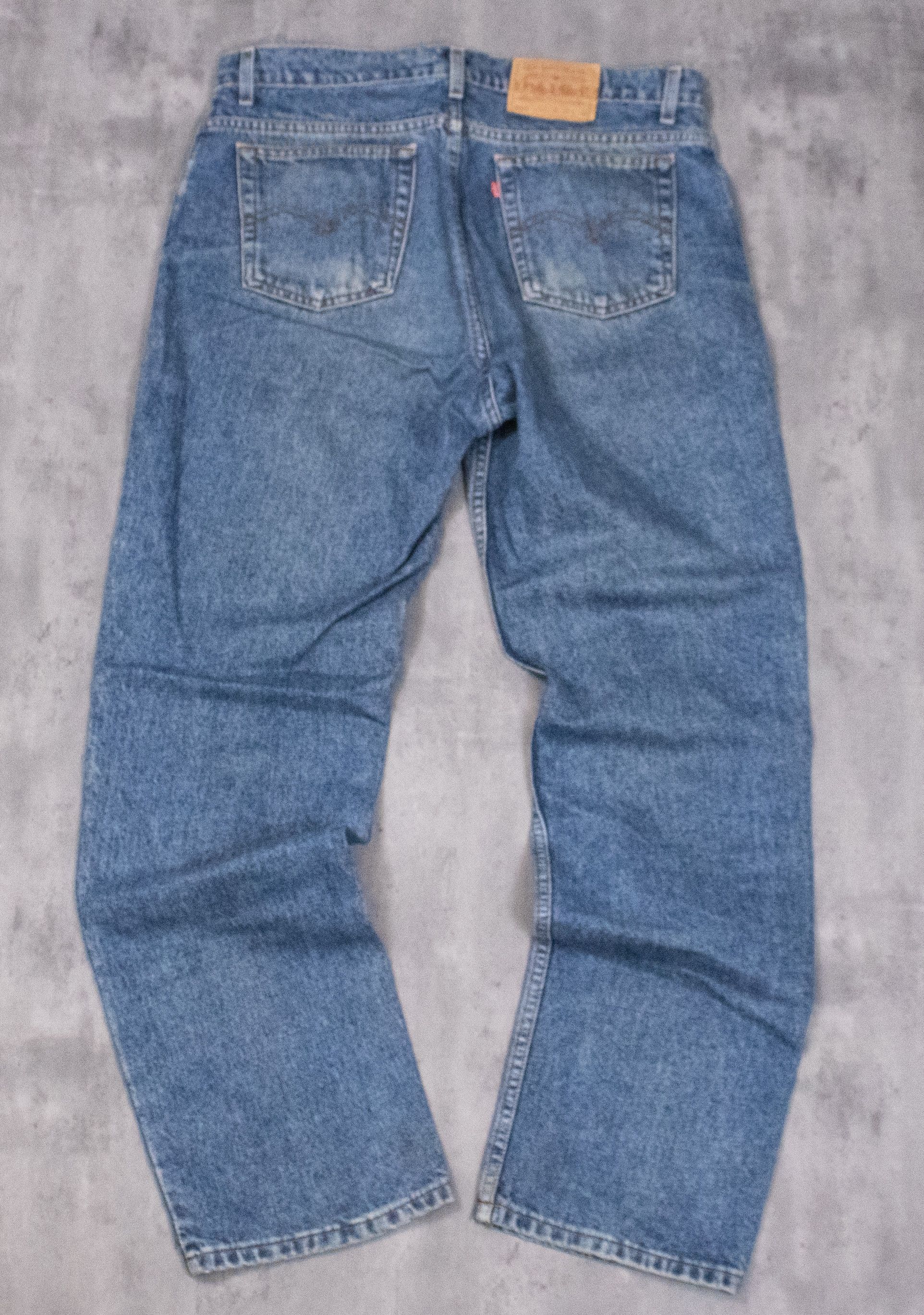 Levi's Vintage Clothing Vintage 1990s Levis 512 Midwash Baggy Relax Fit Denim Pants Size US 34 / EU 50 - 11 Thumbnail