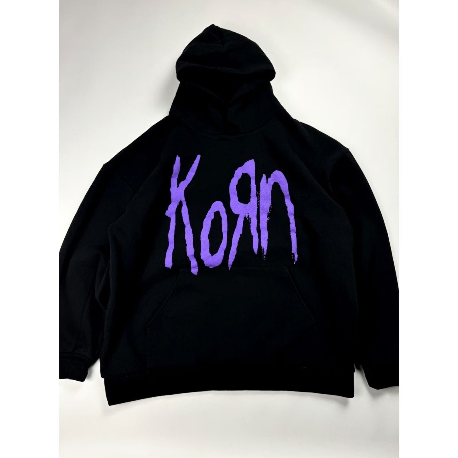 Vintage Korn North America Tour 2024 Live Black Fleece Hoodie Sweatshirt 3XL Size US XXL / EU 58 / 5 - 2 Thumbnail
