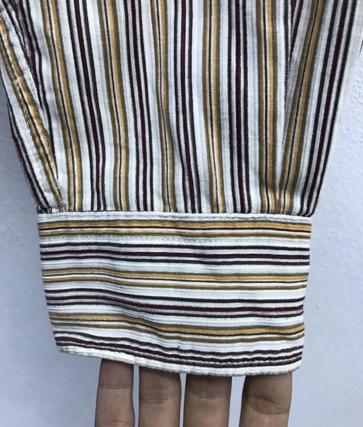 Kansai Yamamoto × Vintage Vintage Kansai Jeans Long Sleeve Shirt Button Up Size US M / EU 48-50 / 2 - 7 Thumbnail