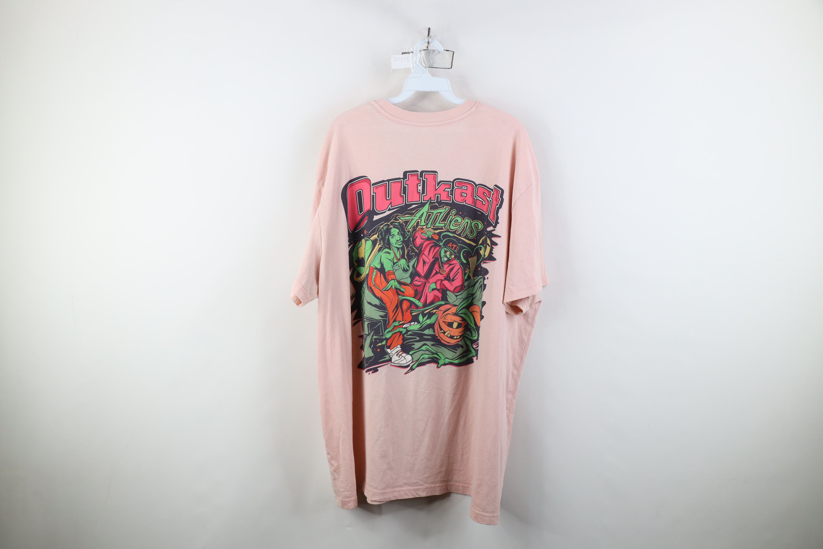 Vintage Y2K Streetwear Atliens Outkast Band Short Sleeve T-Shirt Size 3XL / US 20-22 - 13 Thumbnail
