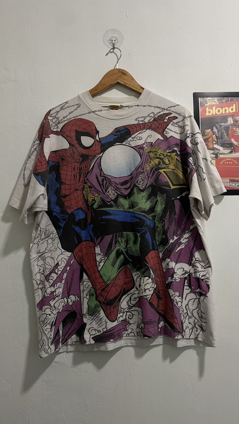 Other Vintage 90s Bootleg Spiderman Overprint Size US XL / EU 56 / 4 - 2 Thumbnail