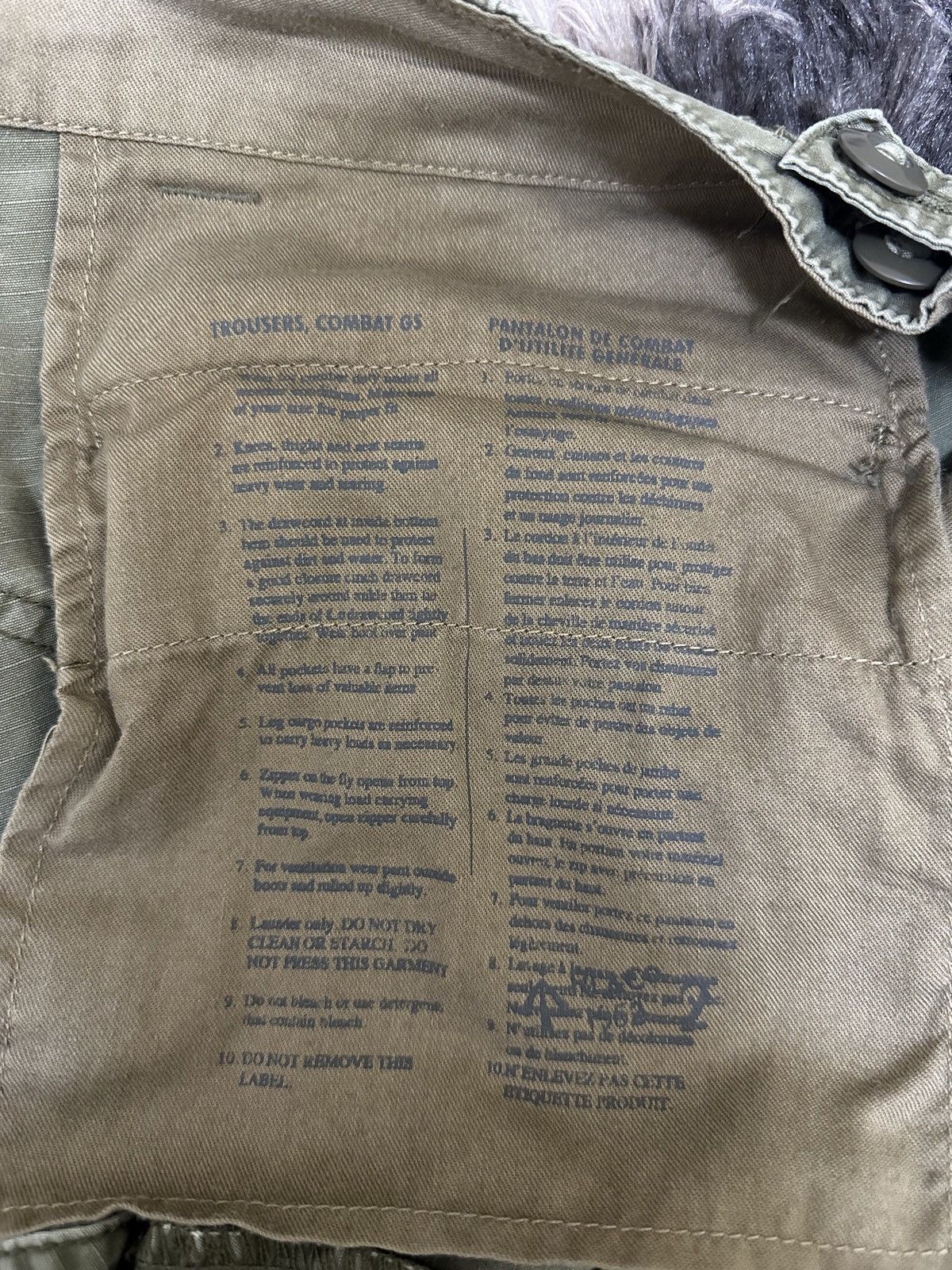 Polo Ralph Lauren Vintage Polo Ralph Lauren Trousers Man Combat Tactical Pants Size US 41 - 5 Thumbnail