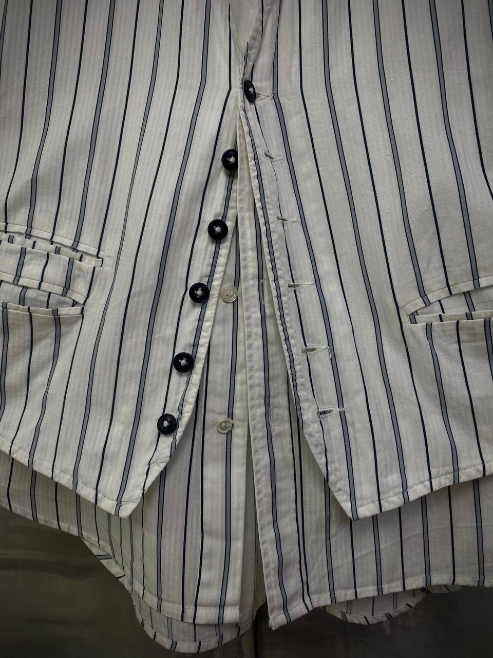 Ann Demeulemeester Double layer vest M Size 48L - 8 Thumbnail