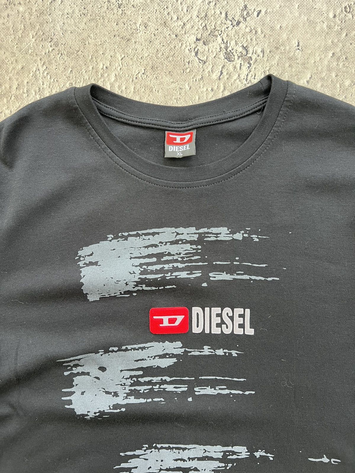 Designer × Diesel VINTAGE DISTRESSED PAINT LOGO DIESEL T-shirt longsleeve Size US M / EU 48-50 / 2 - 3 Thumbnail