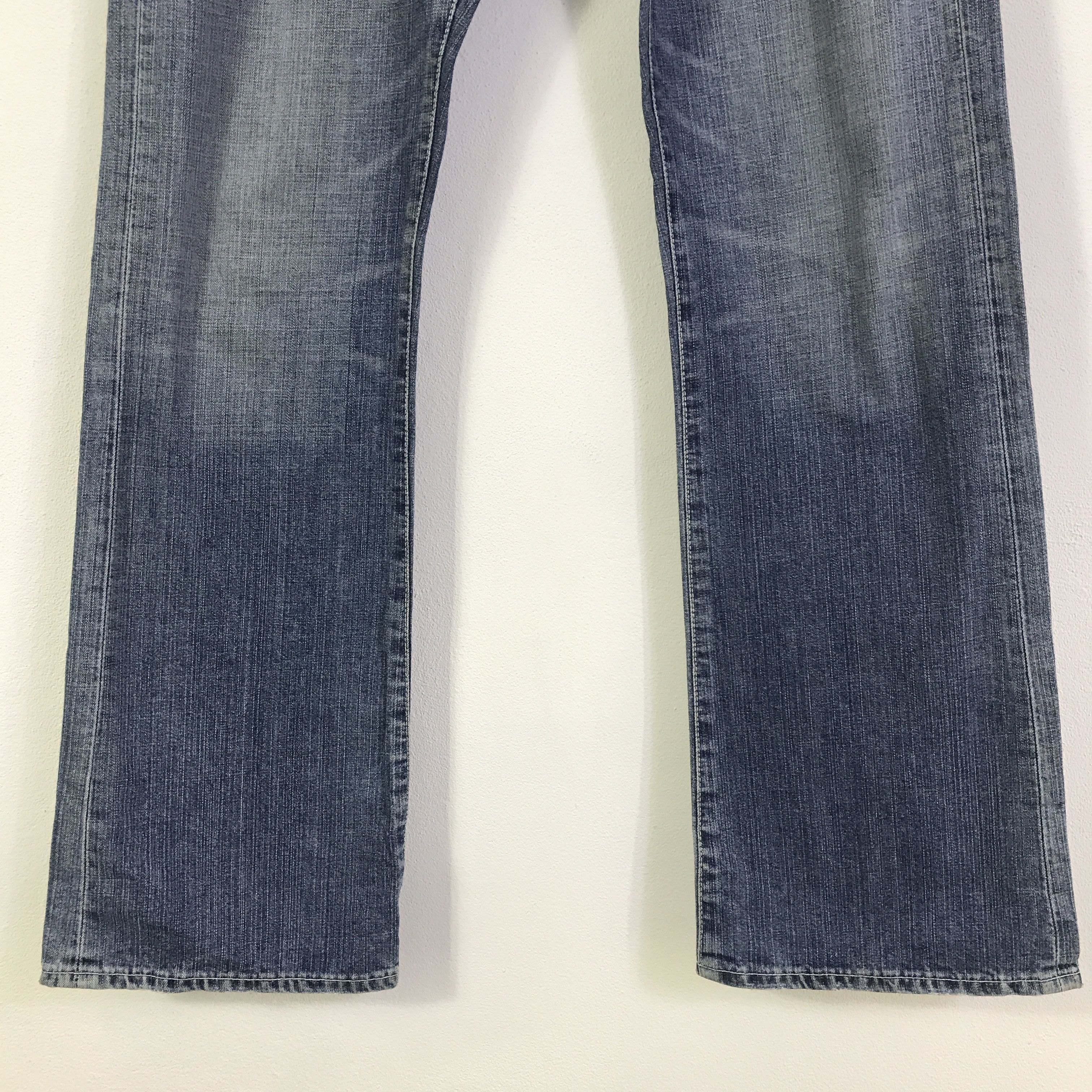 Uniqlo japanese uniqlo denim denim jeans K118B21 Size US 32 / EU 48 - 3 Thumbnail