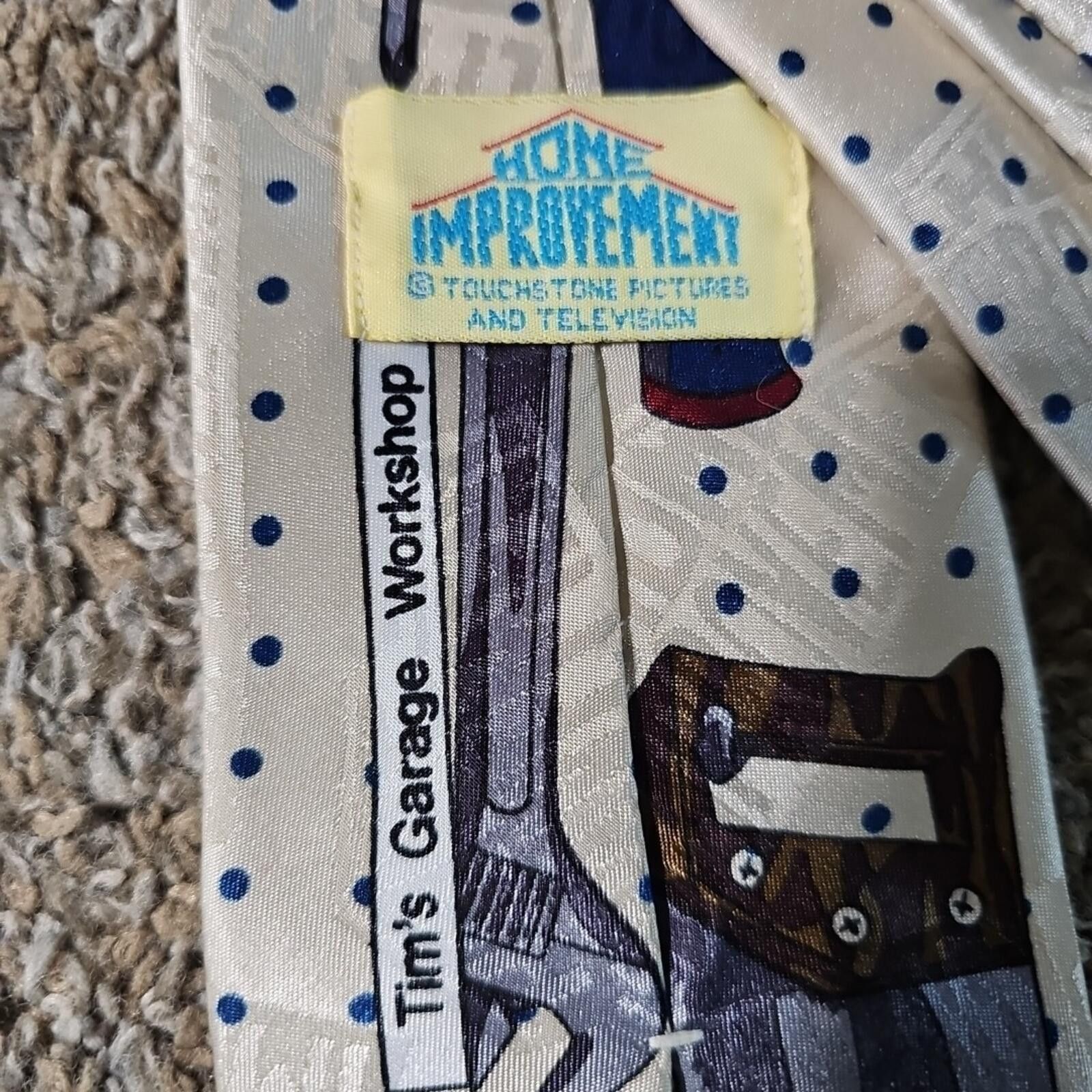 Other Touchstone Pictures Home Improvement Tims Workshop Necktie Size ONE SIZE - 5 Thumbnail
