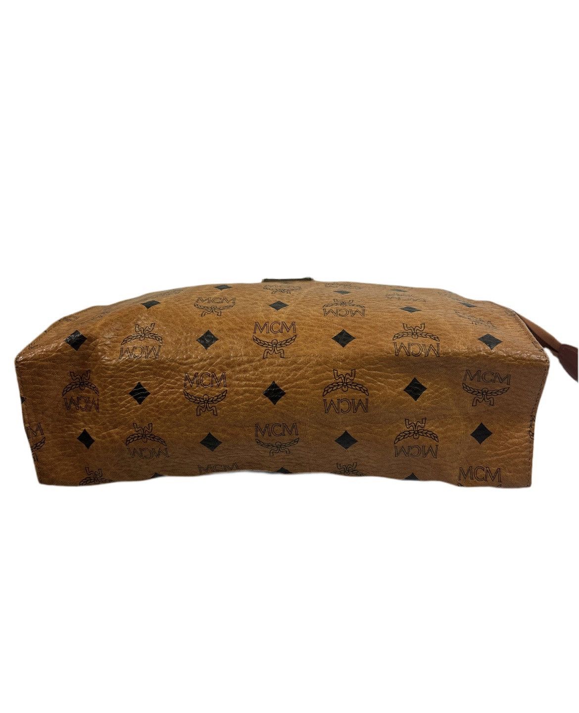 MCM MCM Cognac Leather Clutch Bag Size ONE SIZE - 5 Thumbnail