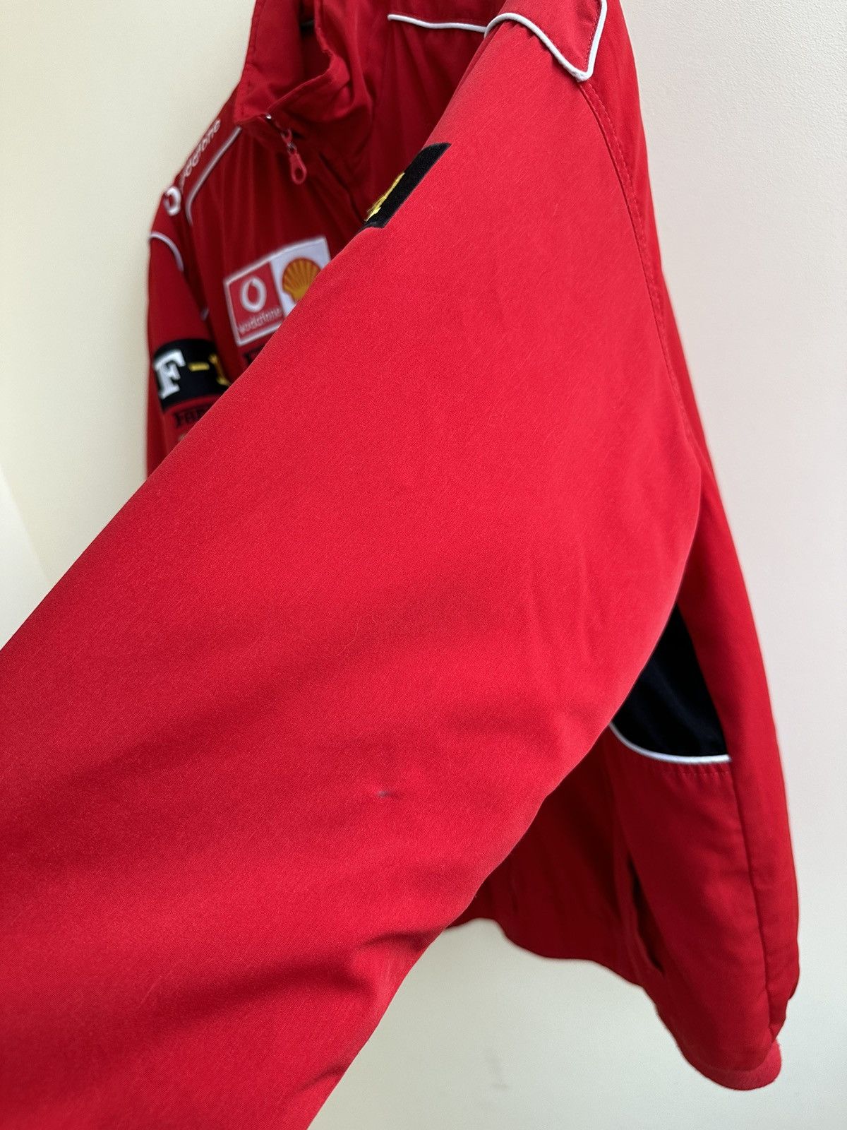 Vintage Ferrari jacket Vodafone racing